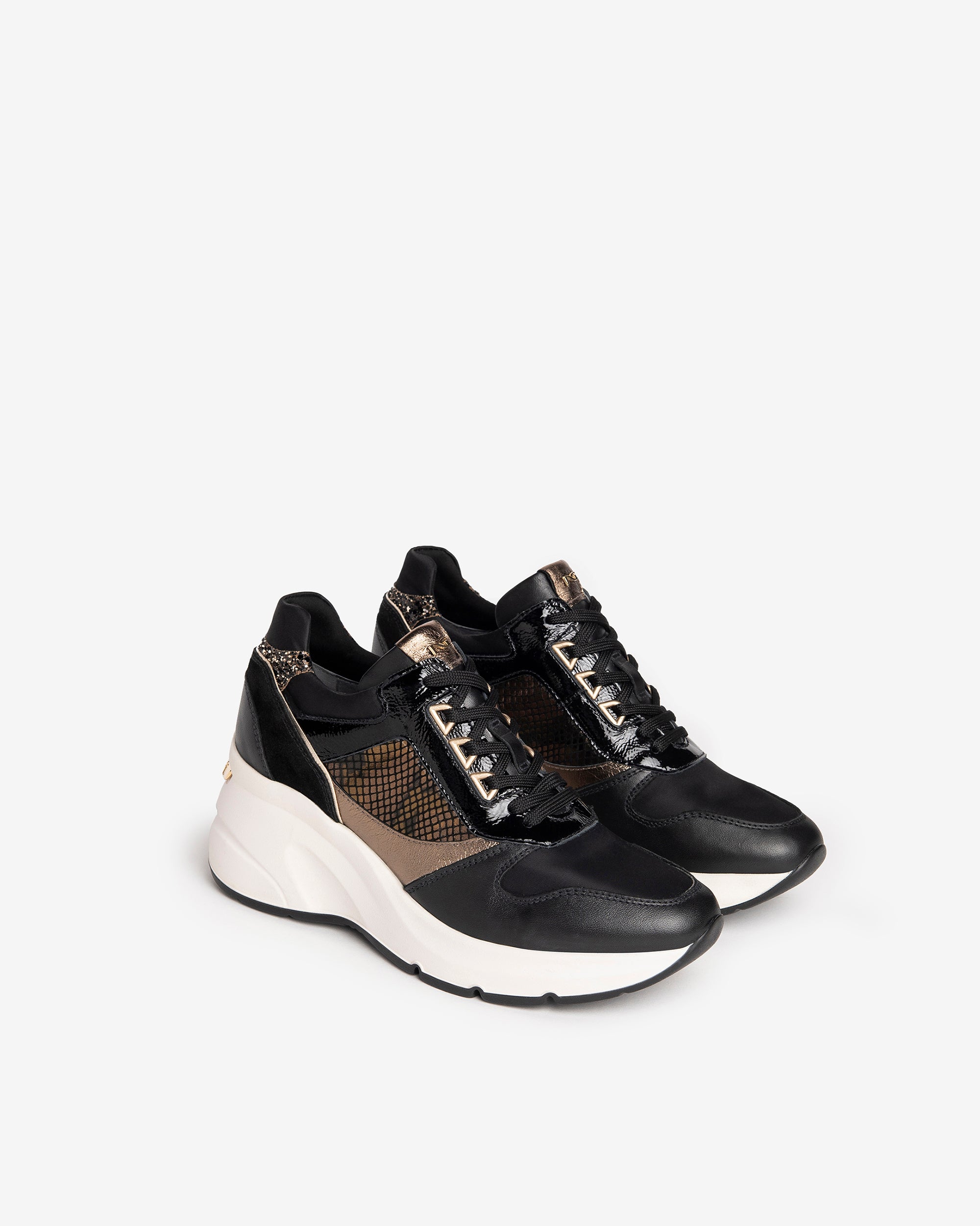 Nero Giardini Sneakers baskets cuir femme daim