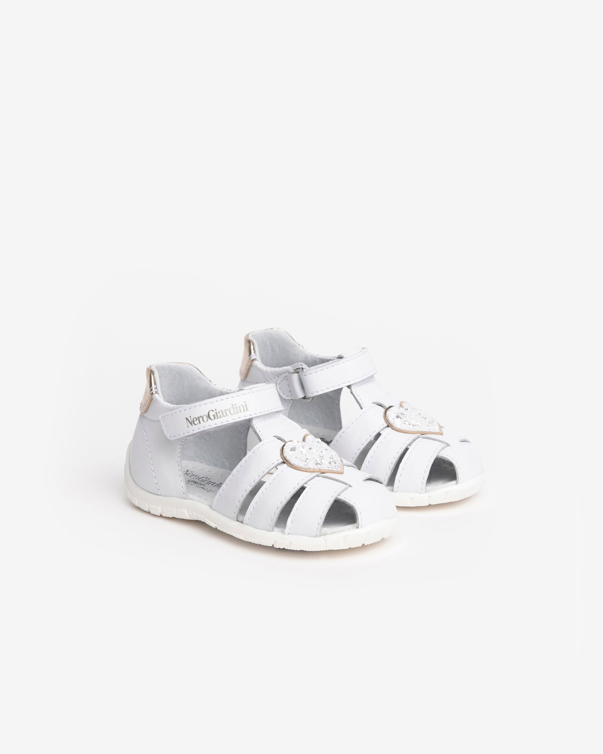 Nero Giardini Sandals Bébé Fille 19 Cuir Paillettes