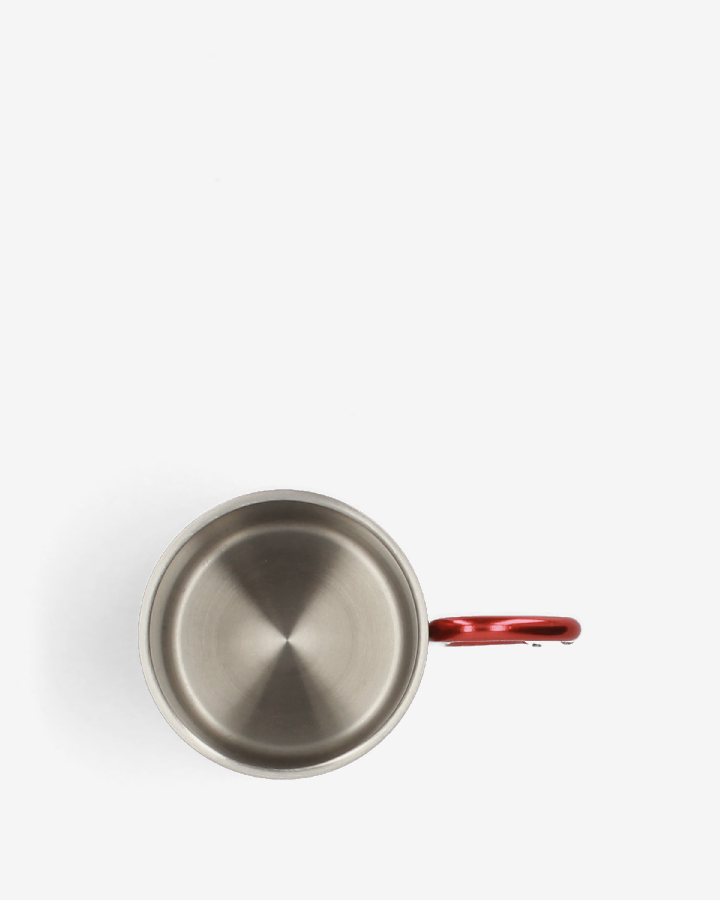 Premiata mug rouge inox mousqueton carabiner