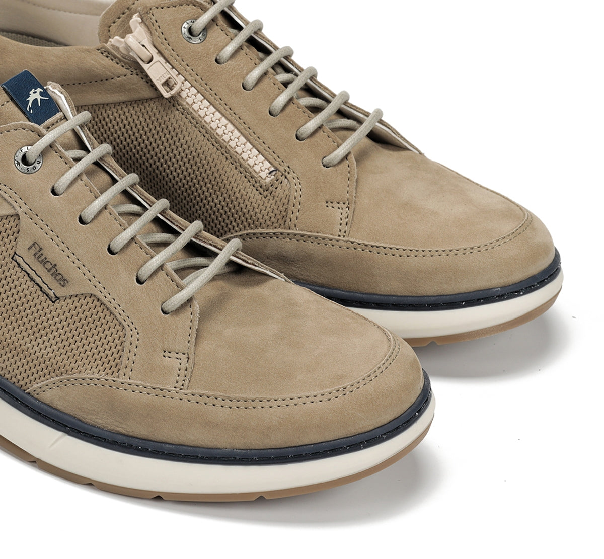 Fluchos Deportivos Jeff F2211 Baskets Taupe Cuir