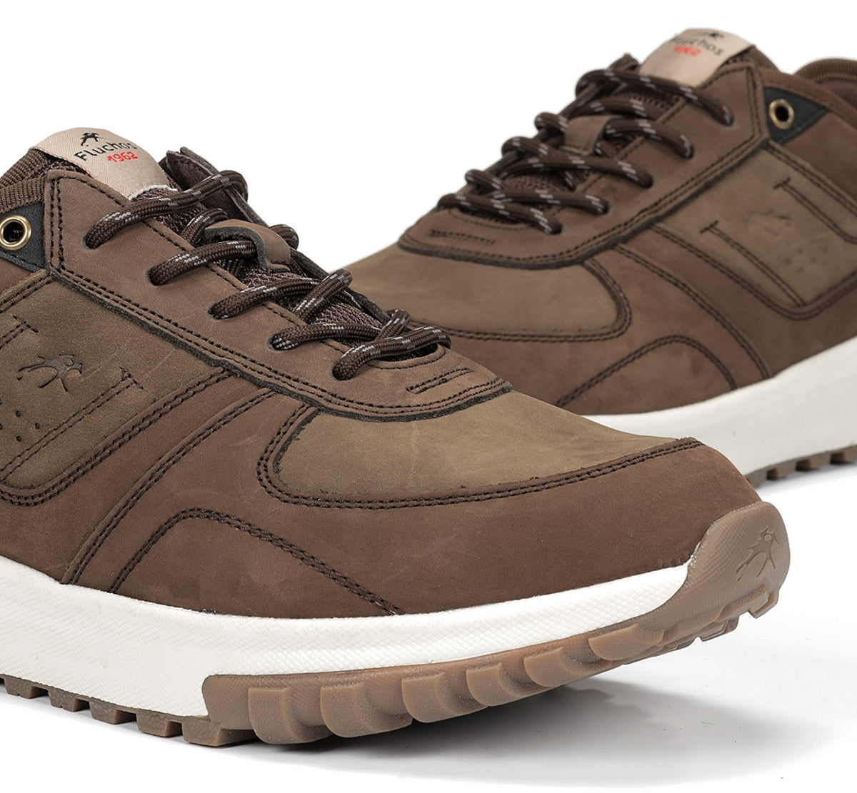 Fluchos Deportivos Arion F2013 baskets homme marron cuir