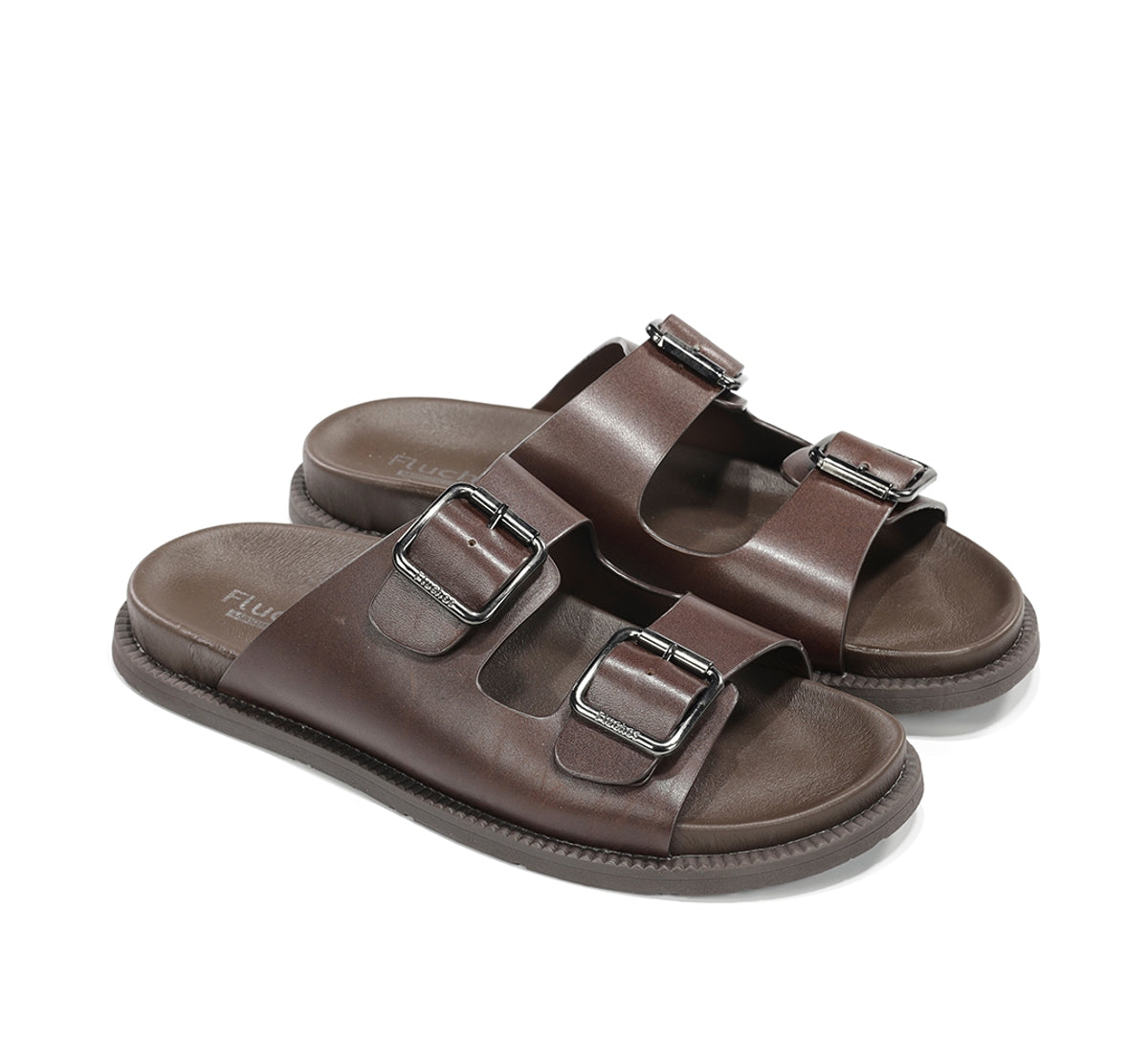 Fluchos Bari F2451 sandales marron cuir homme