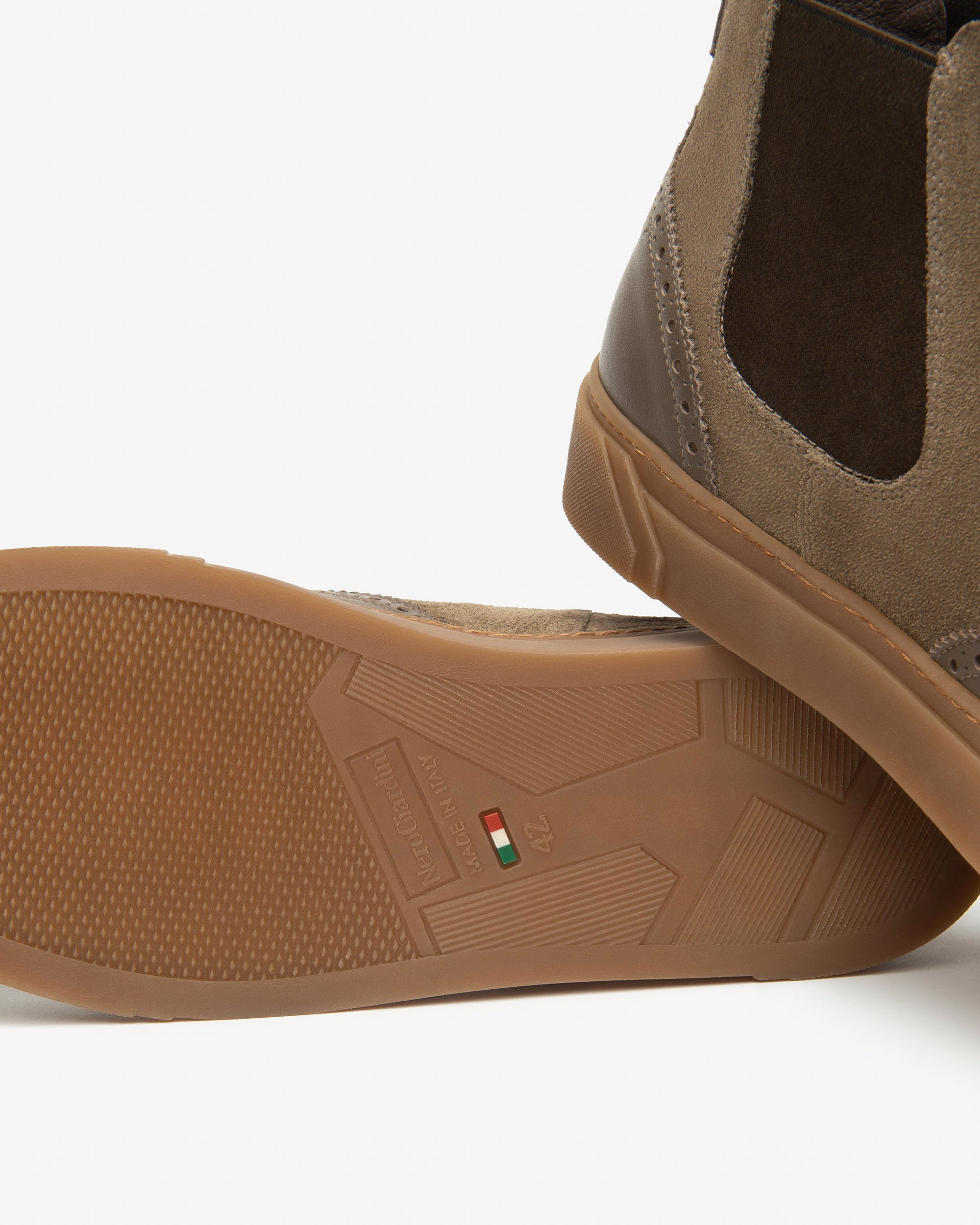 Nero Giardini Chelsea Boots homme cuir et daim