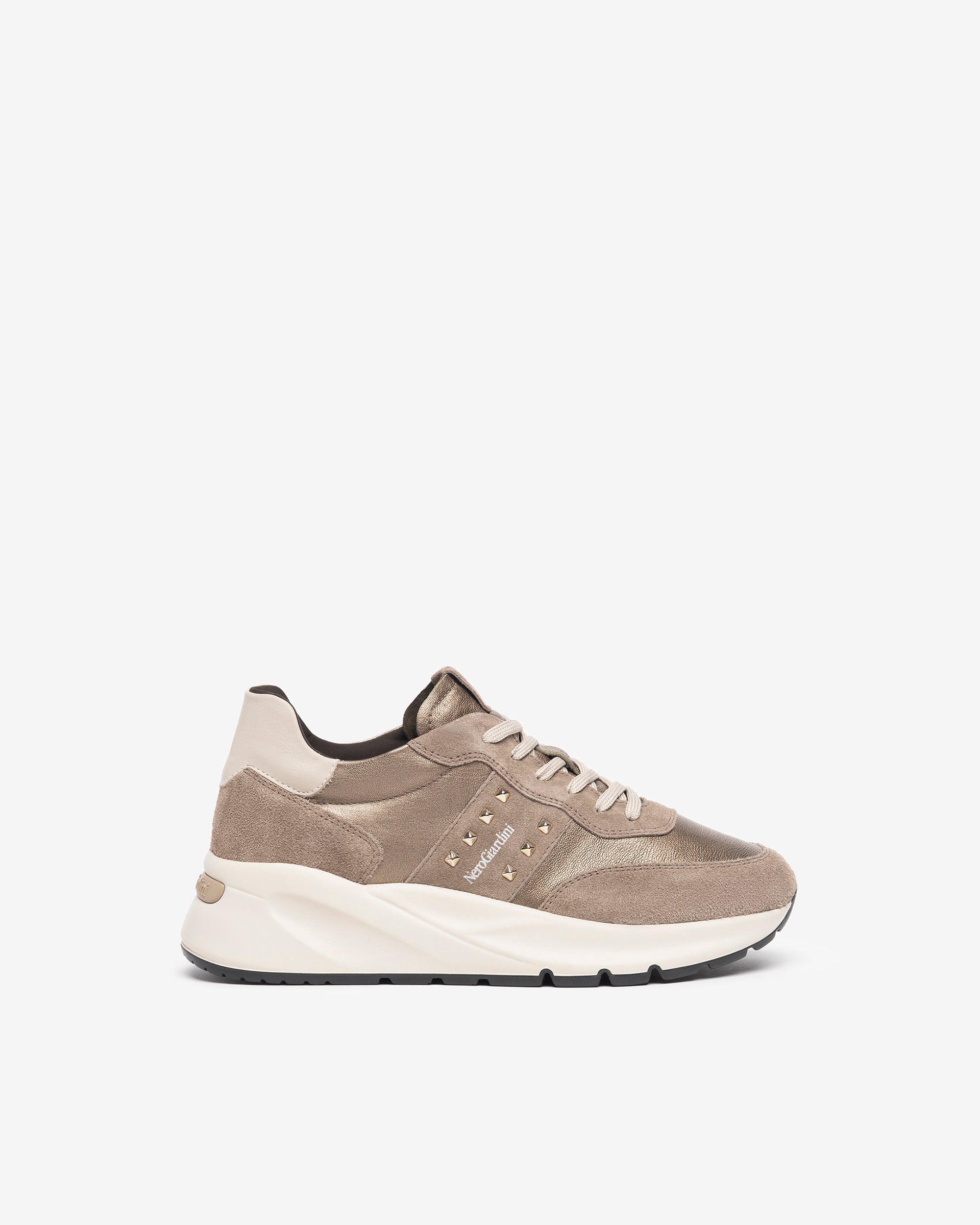 Nero Giardini Sneakers baskets cuir daim femme DryGo hiver