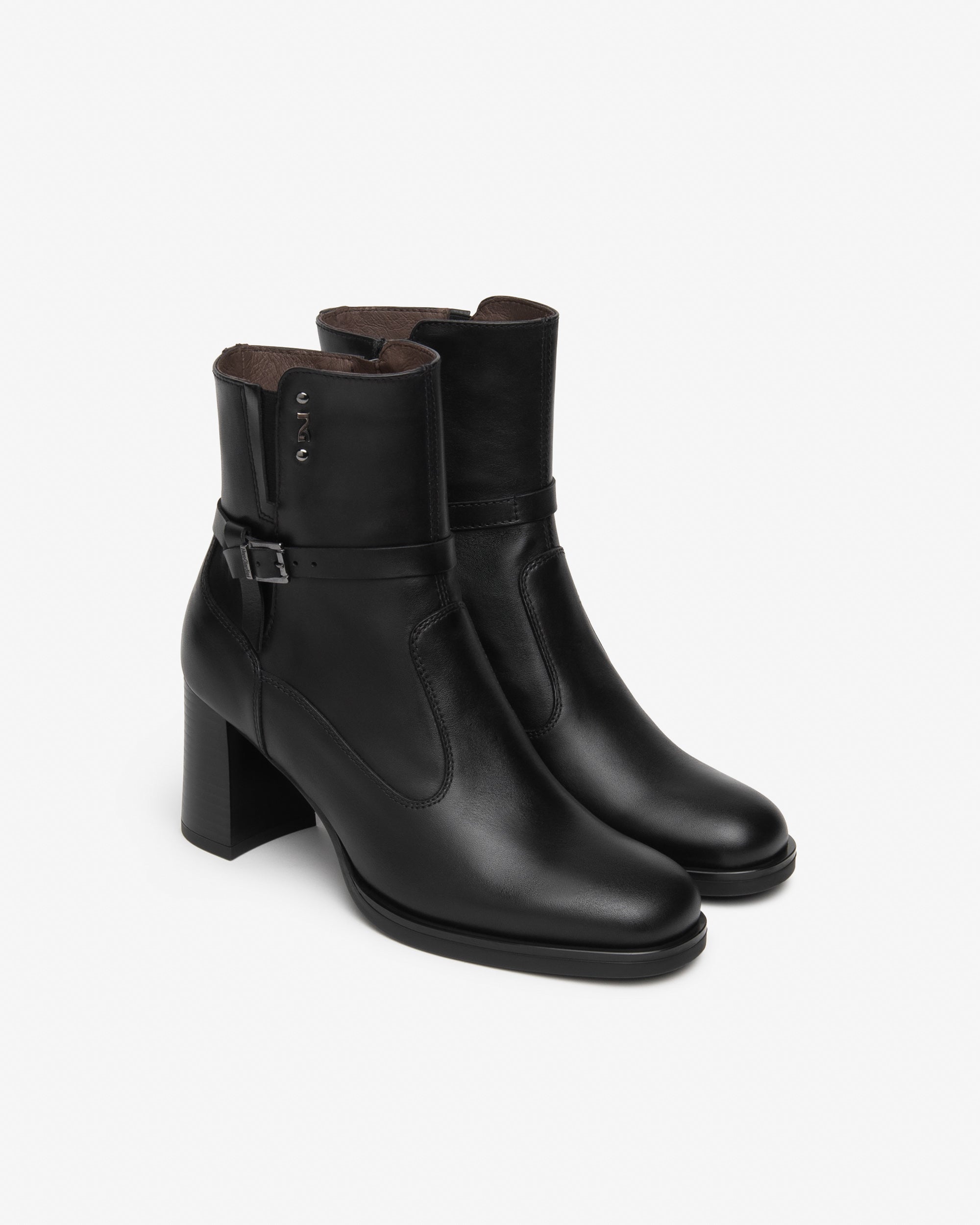 Nero Giardini Bottines cuir femme talon 75 mm