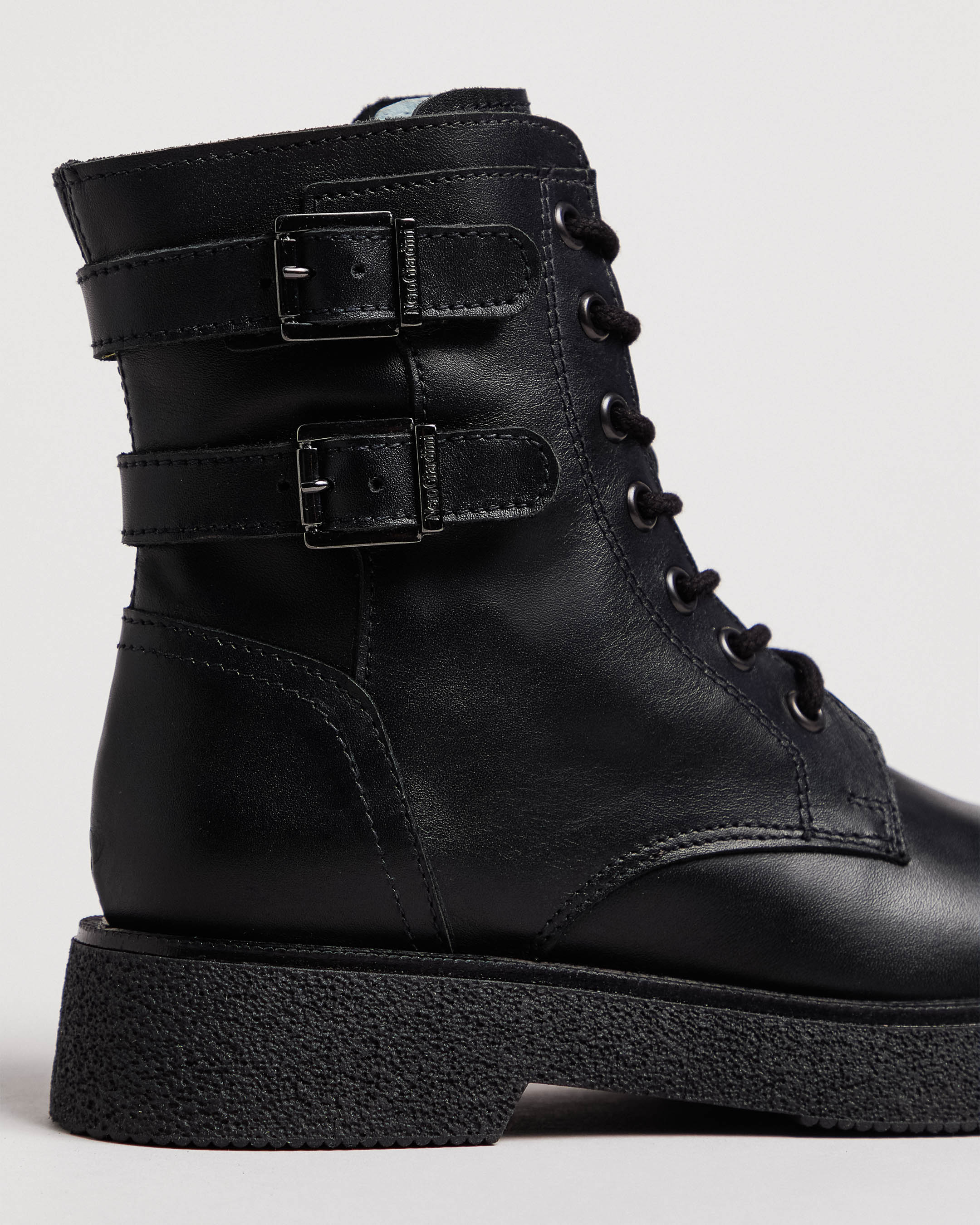Nero Giardini Combat Boots rangers fille cuir pointure 35