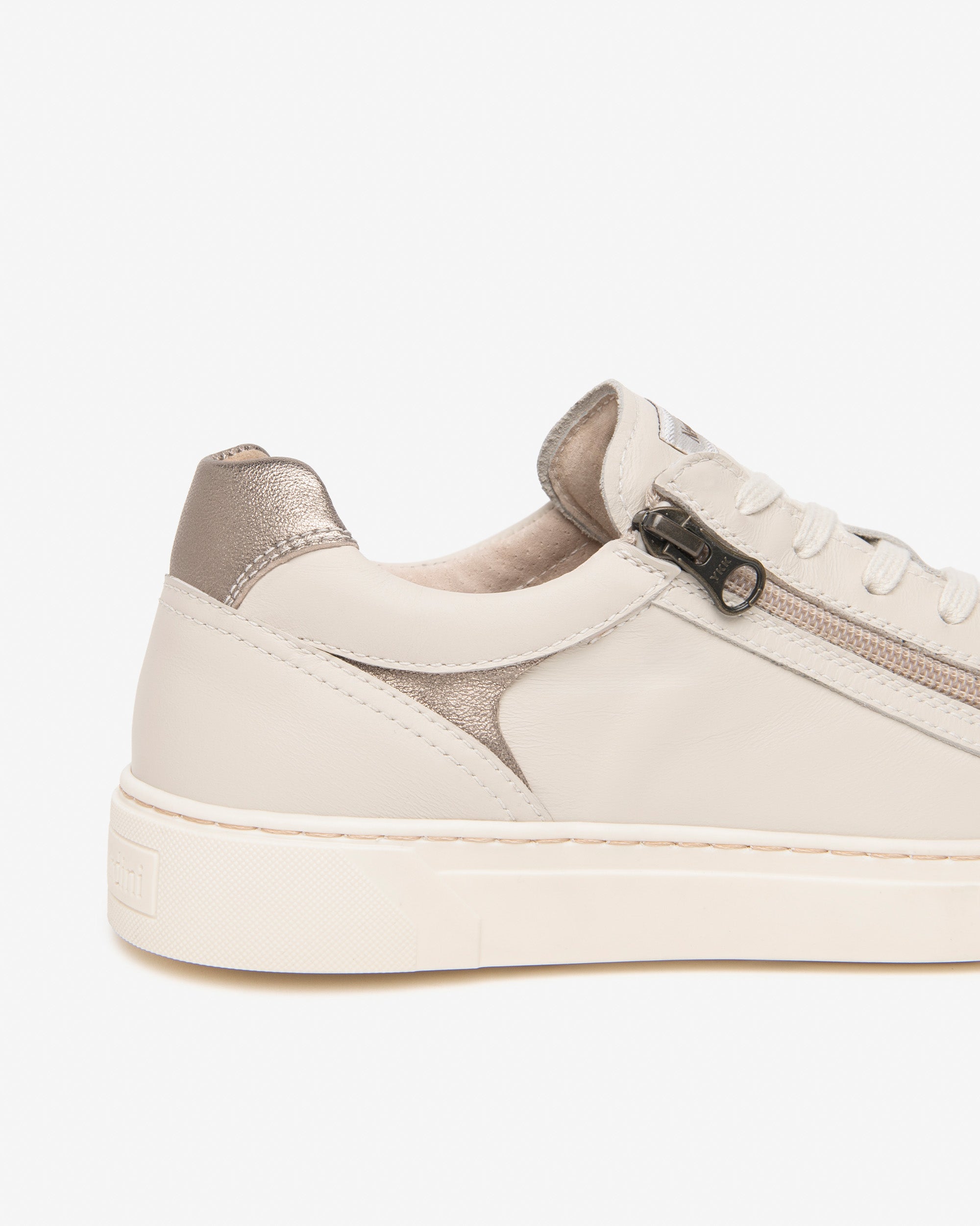 Nero Giardini Sneakers baskets femme cuir zip