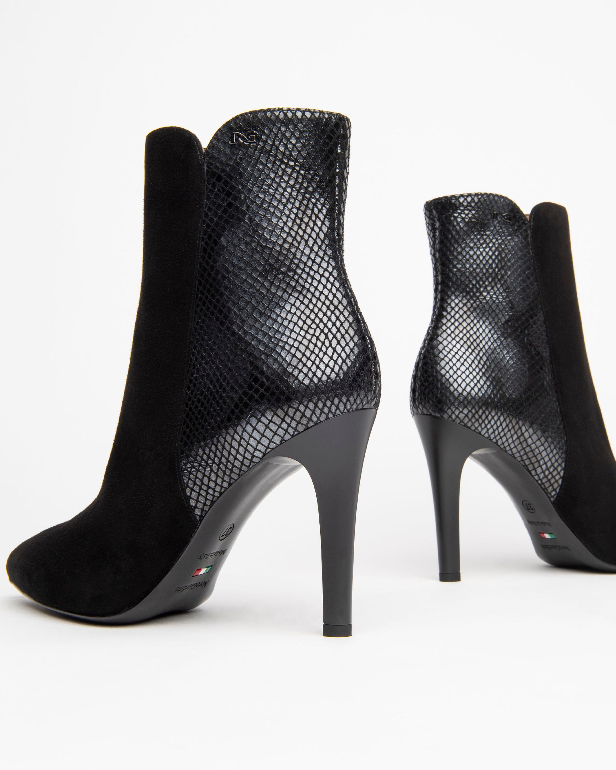 Nero Giardini Ankle Boots bottines daim talon 9,5cm