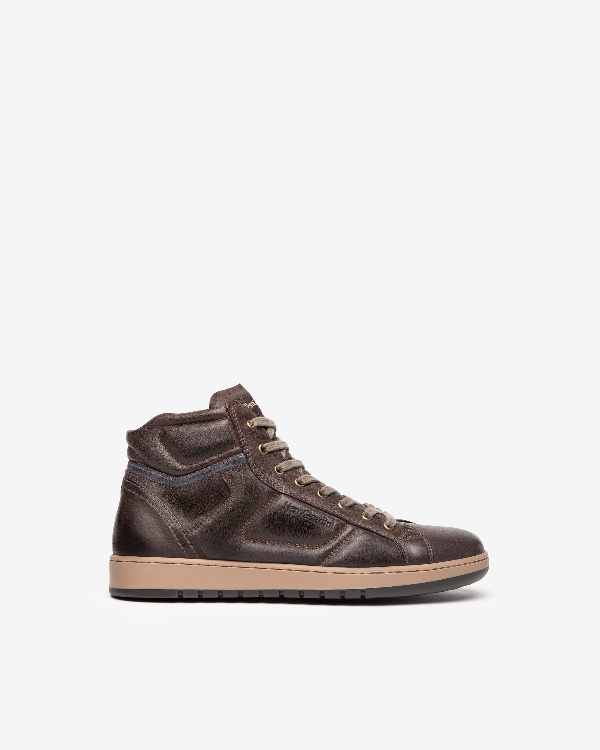 Nero Giardini Sneakers baskets montantes cuir homme