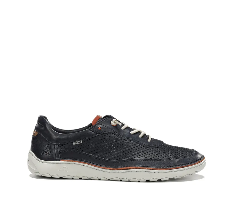 Fluchos Lenox F2219 baskets homme bleues confort