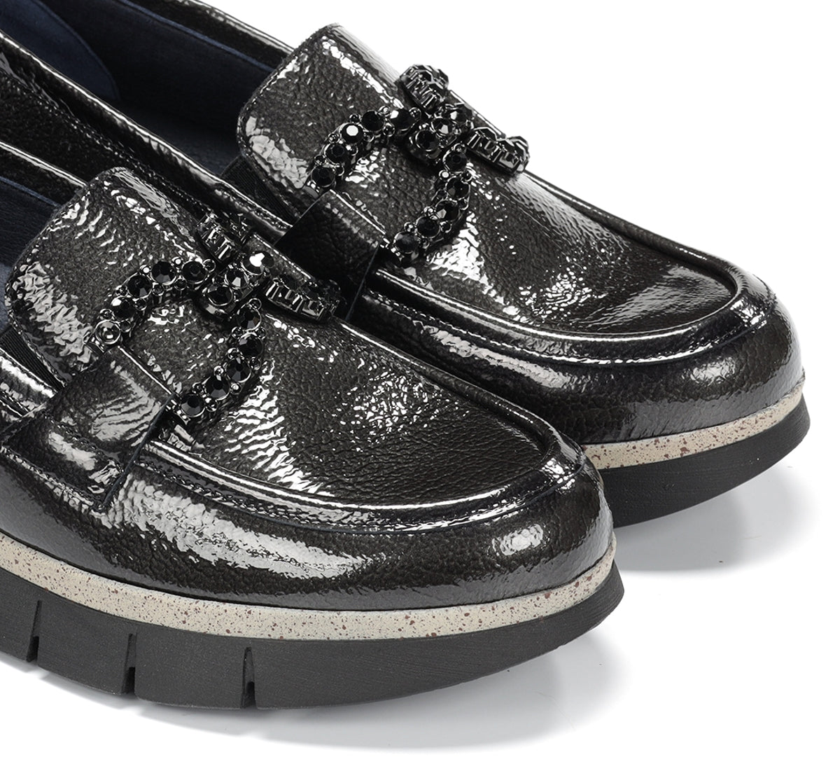 Dorking by Fluchos India D9325 mocassin gris sport femme