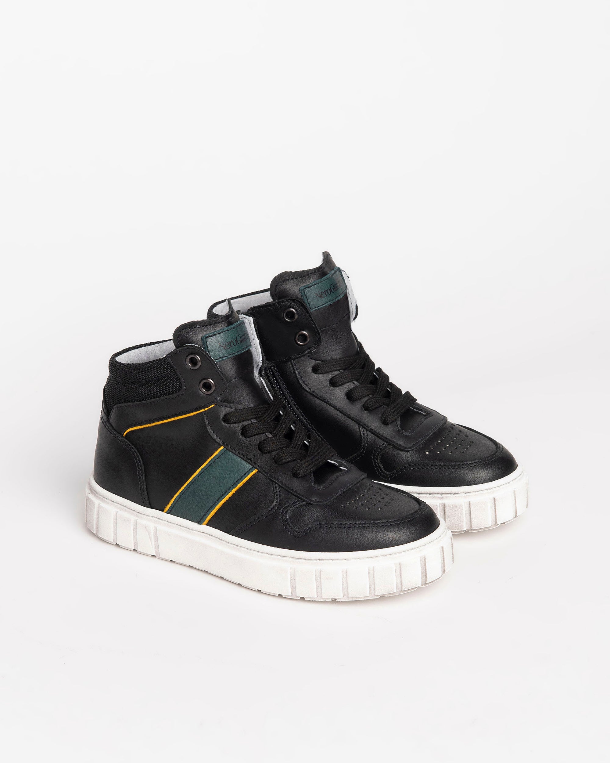 Nero Giardini Sneakers basket cuir garçon ado