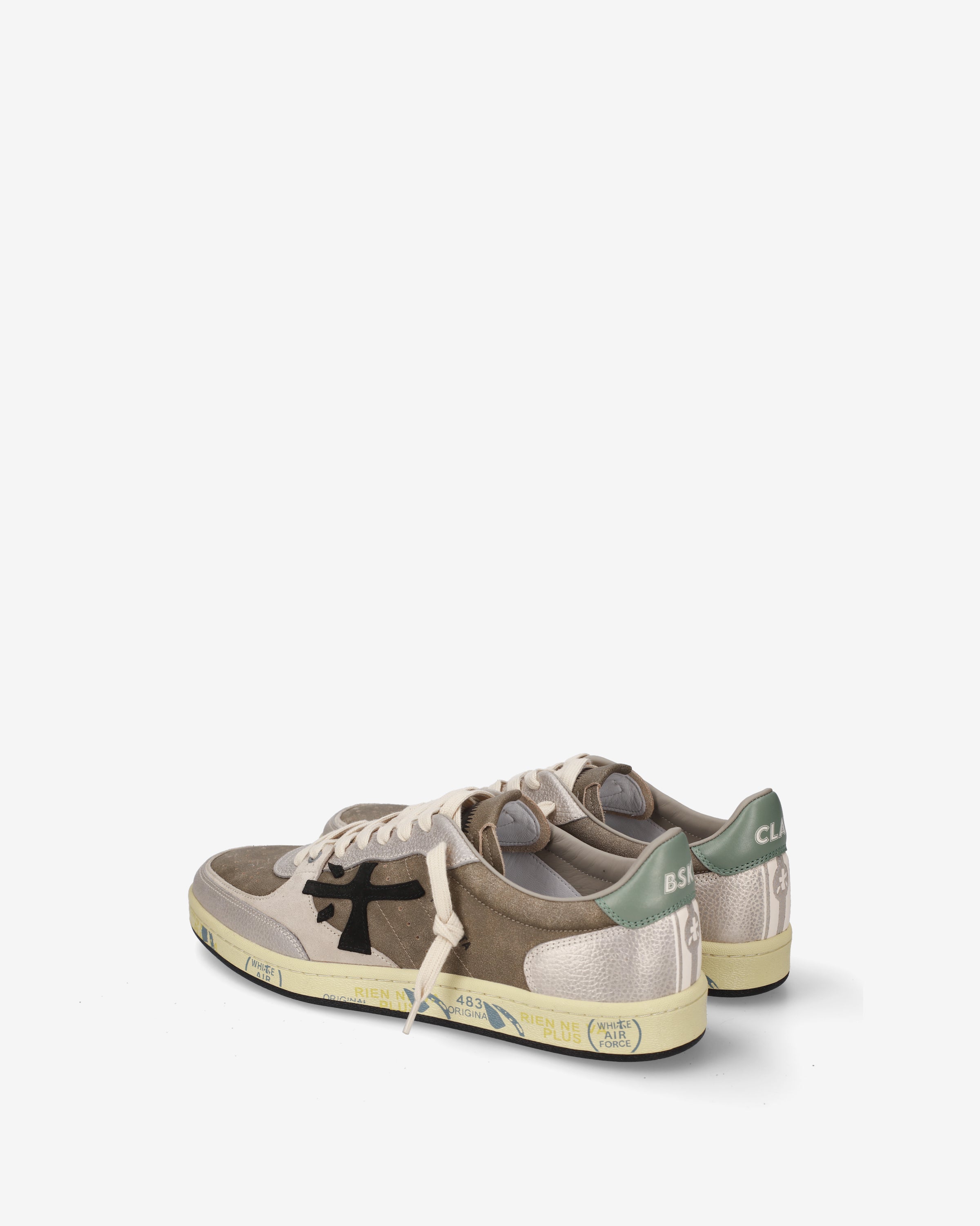 Premiata Bskt Clay 8445 sneakers beige homme