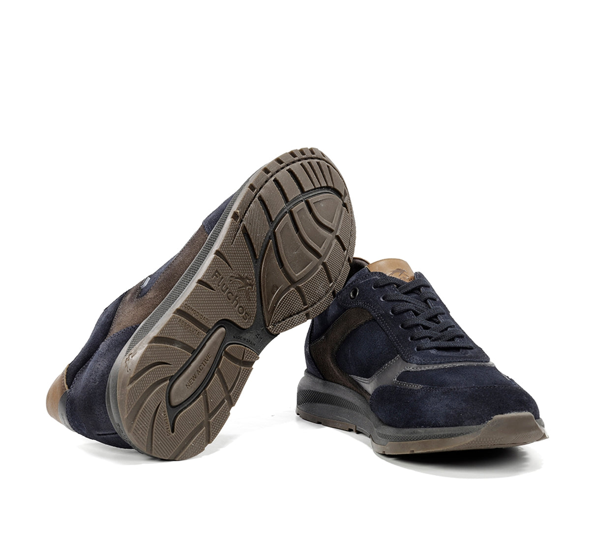 Fluchos Karter F2531 Sneakers Bleu Homme Cuir
