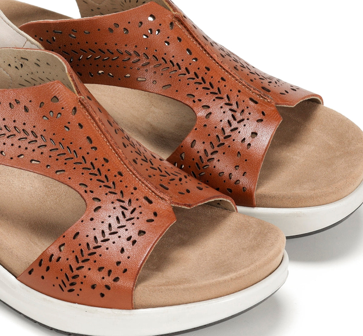 Fluchos Yagon F1481 sandale femme marron cuir