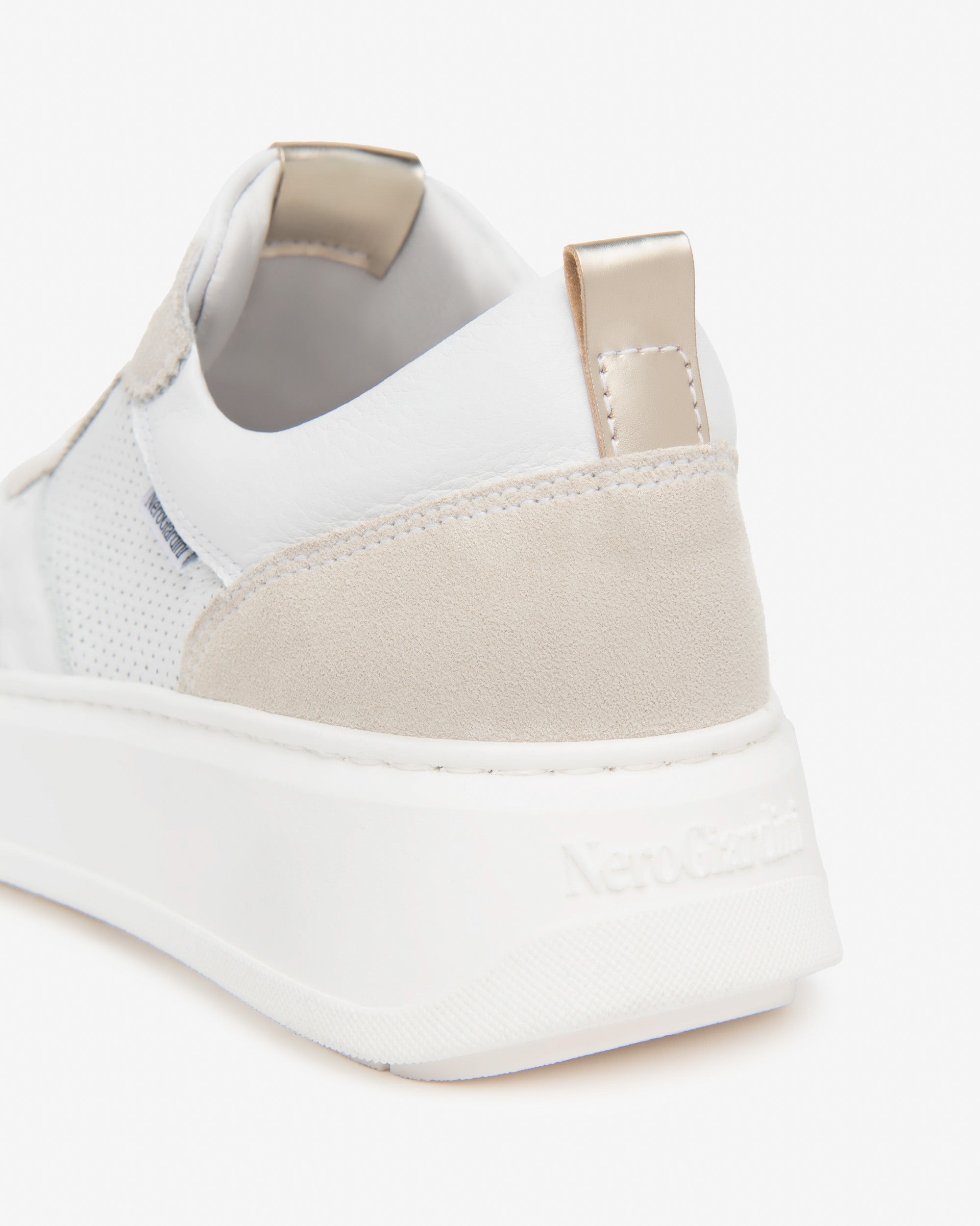 Nero Giardini Sneakers Baskets Cuir Suède Femme Confort