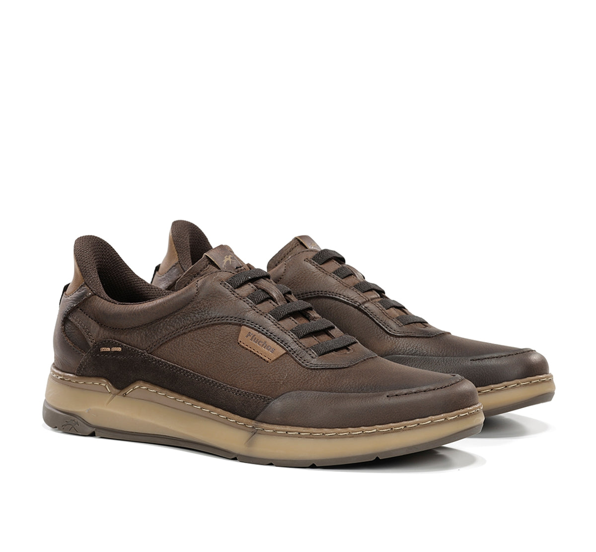 Fluchos Jeff F2511 basket homme marron cuir