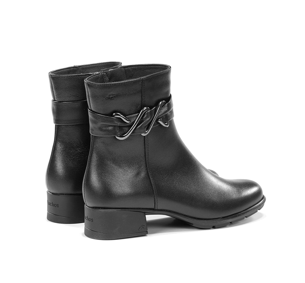 Fluchos Lerin F2561 bottine noire femme cuir