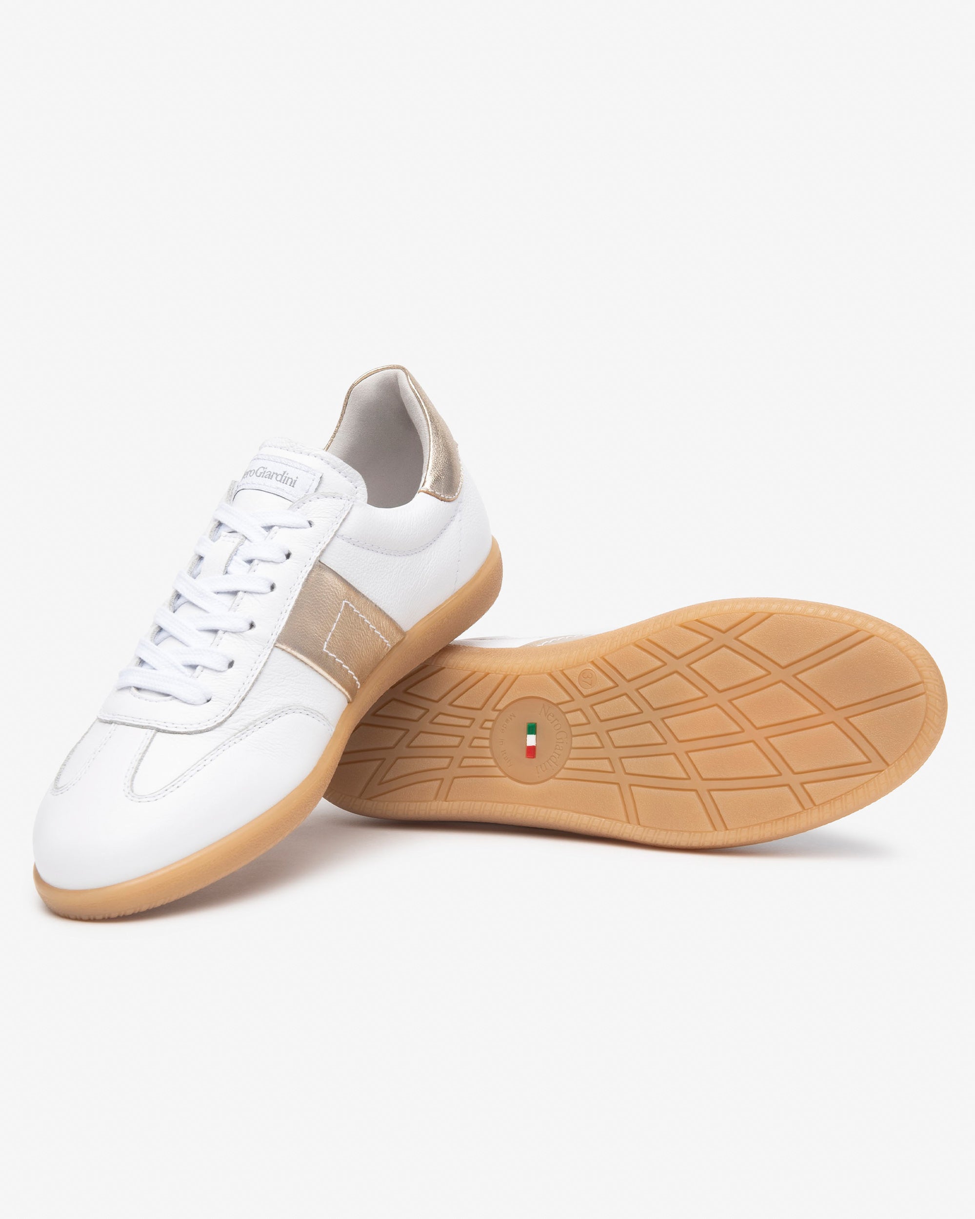 Nero Giardini Sneakers baskets cuir femme confort