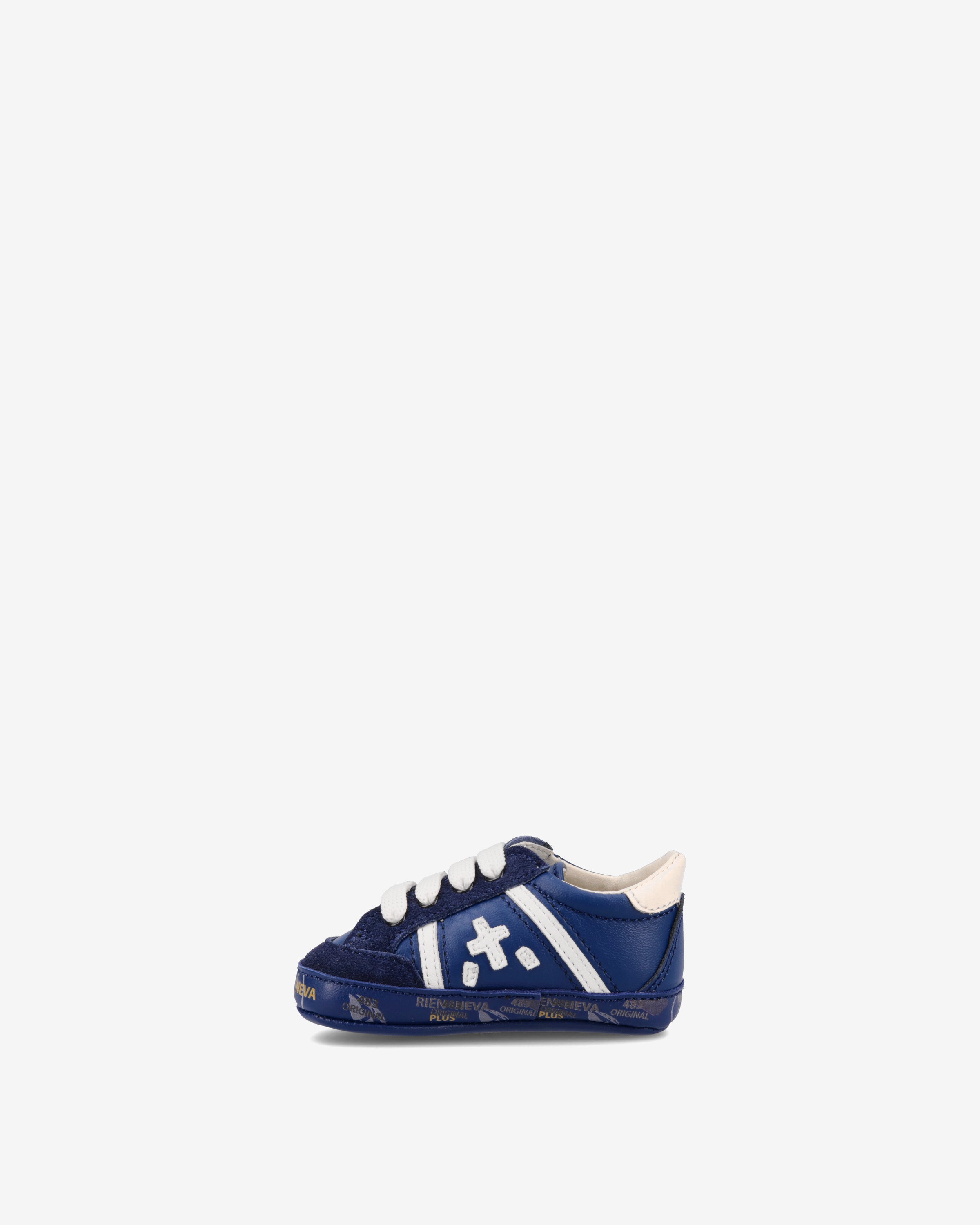Premiata Baby-B 007B chaussures bébé cuir souple