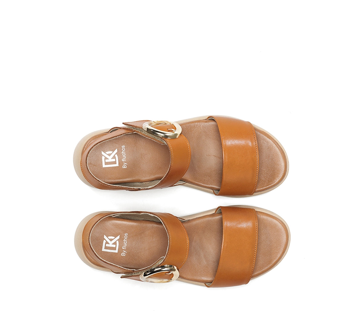 Dorking by Fluchos Gandia D9468 sandale marron boucle