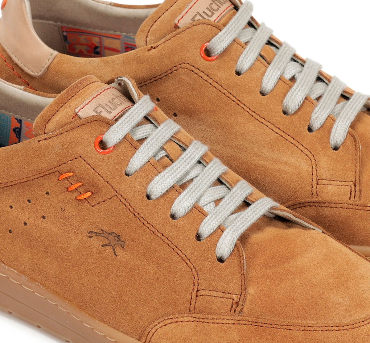 Fluchos Leo F1722 sneakers marron homme cuir
