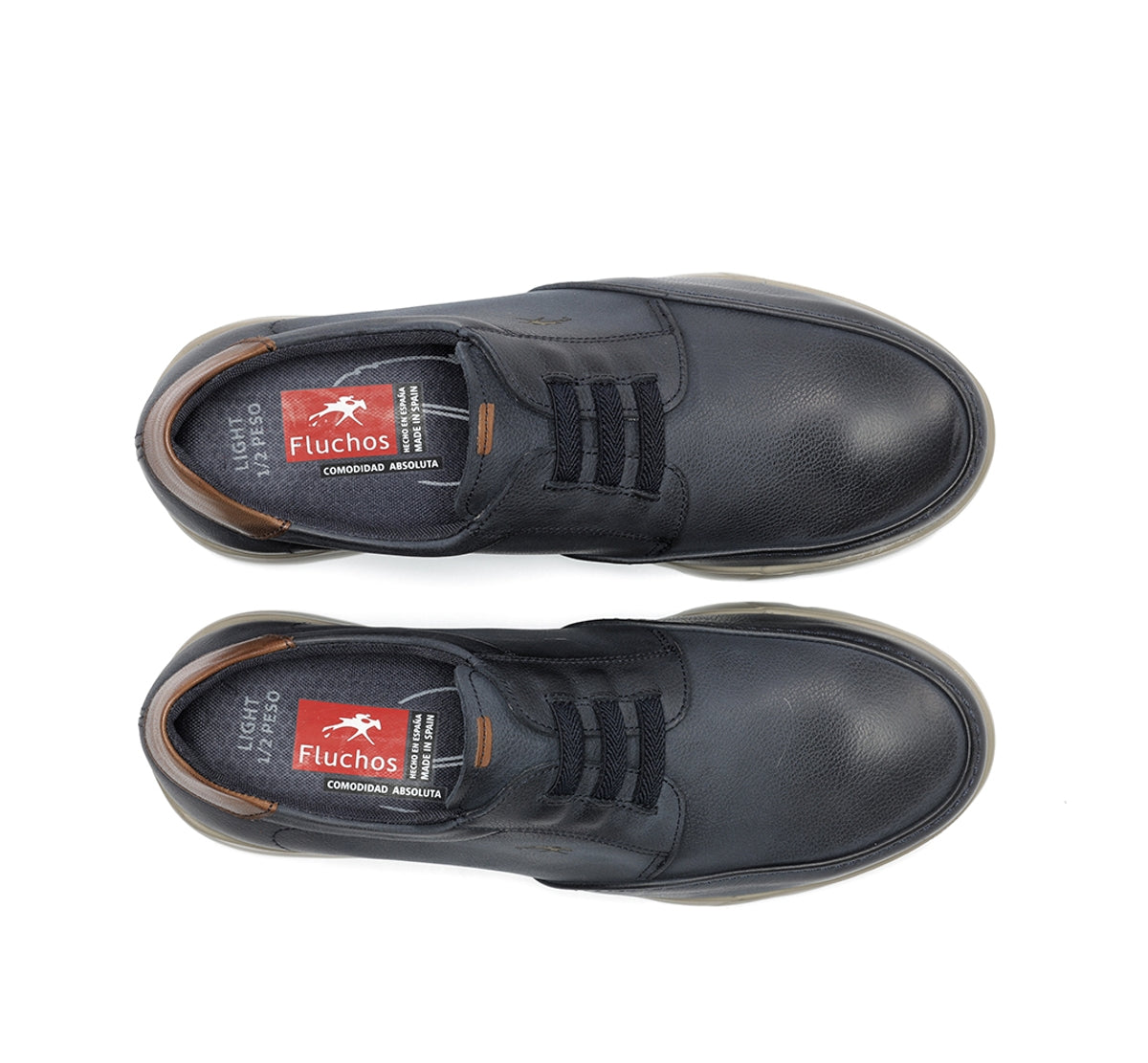 Fluchos Daryl F1459 chaussures homme bleu cuir