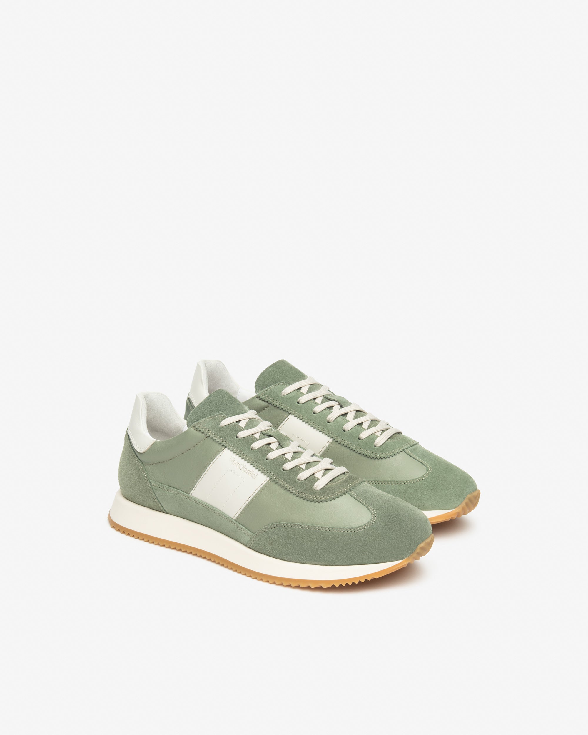 Nero Giardini Sneakers baskets cuir homme daim