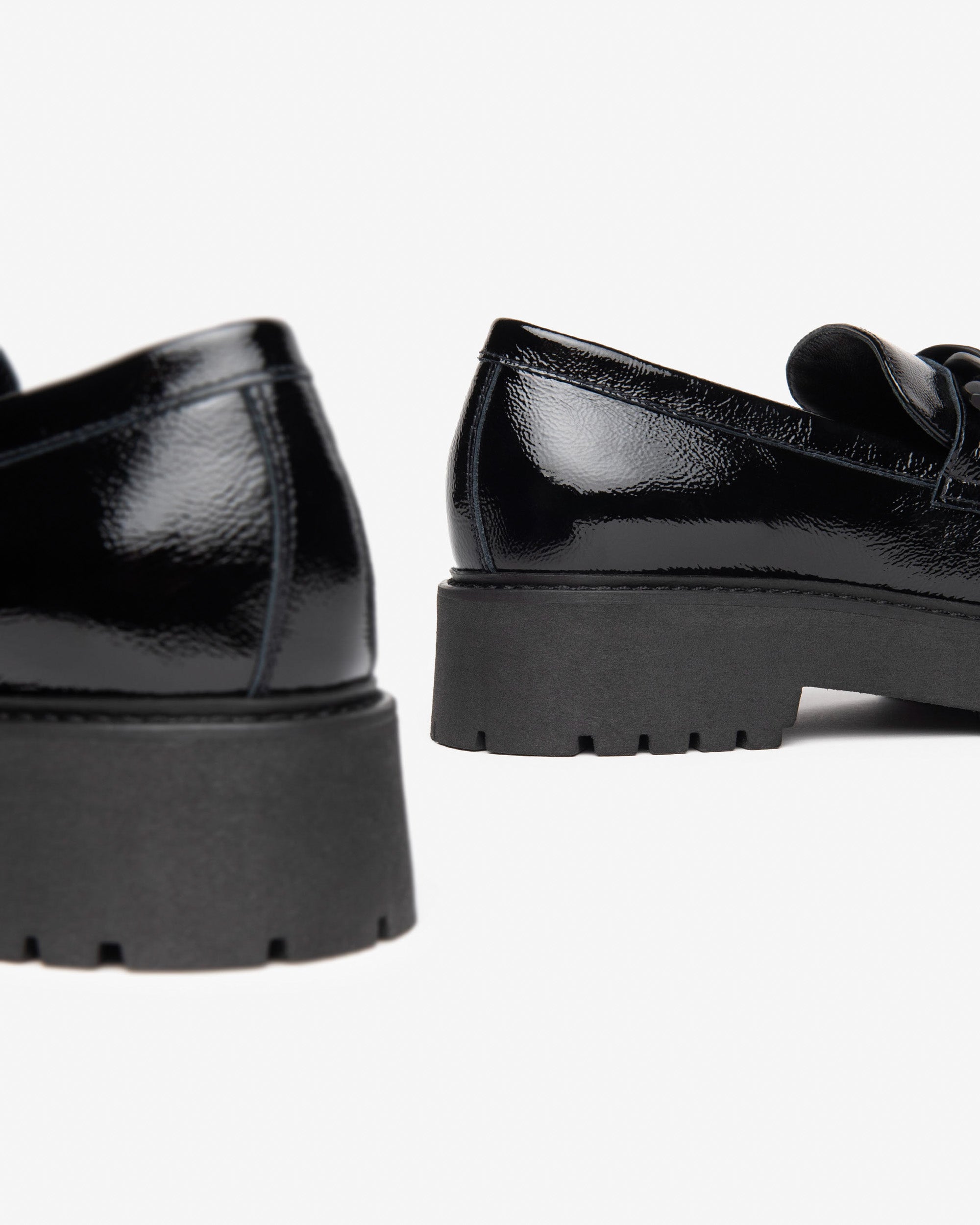 Nero Giardini Loafers mocassins vernis femme cuir