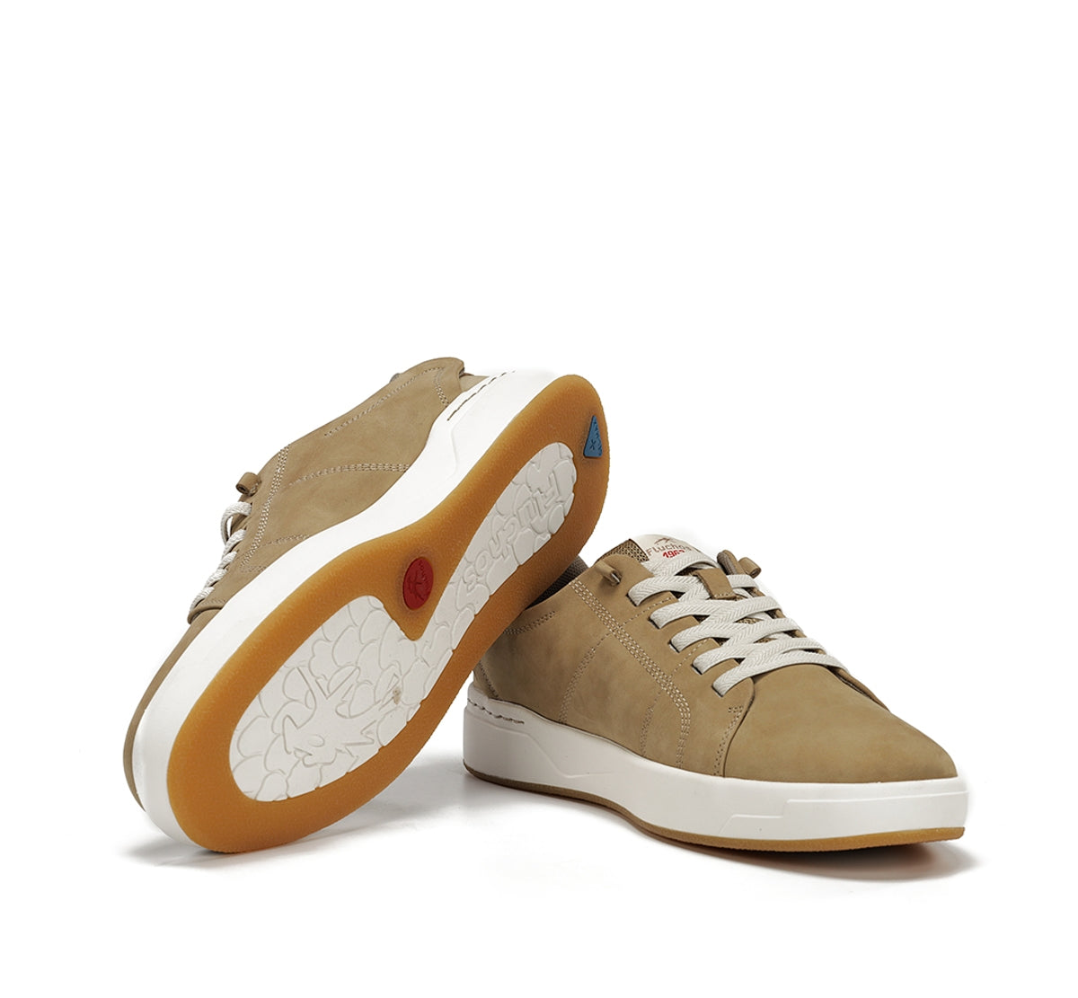 Fluchos Nadal F2378 basket homme marron lacets