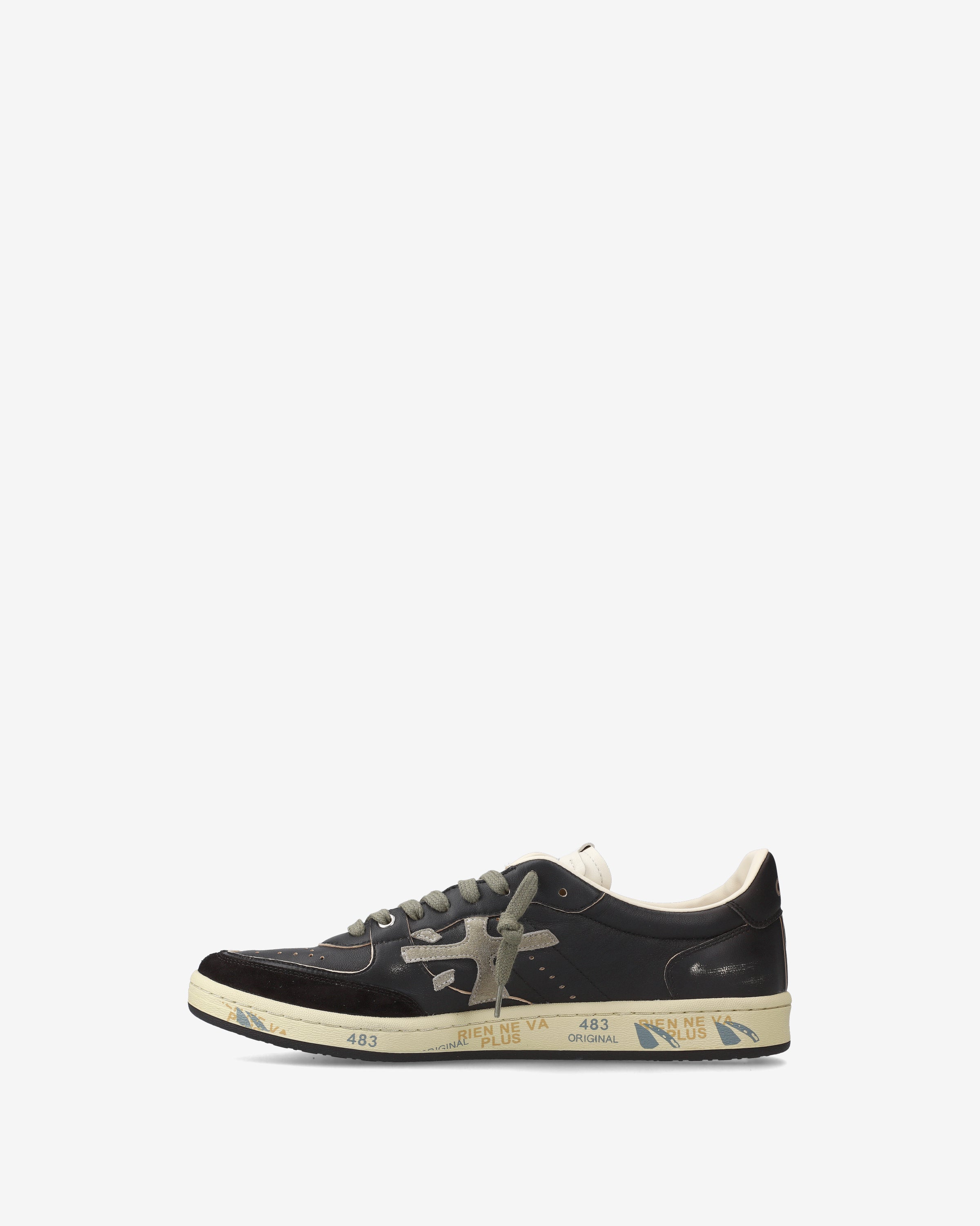 Premiata Bskt Clay 6909 baskets noires homme