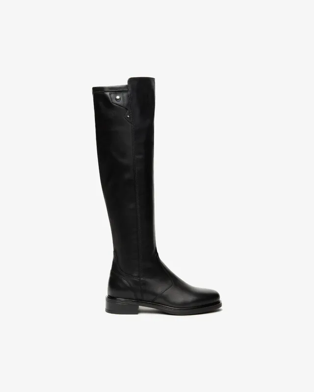 Nero Giardini Boots bottes cuir femme talon 30 mm