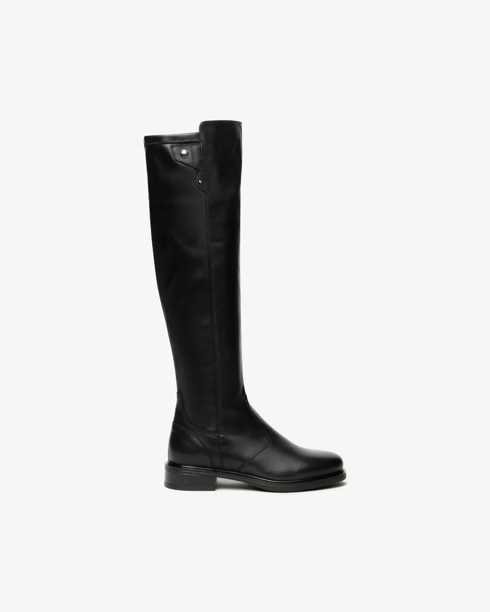 Nero Giardini Boots bottes cuir femme talon 30 mm