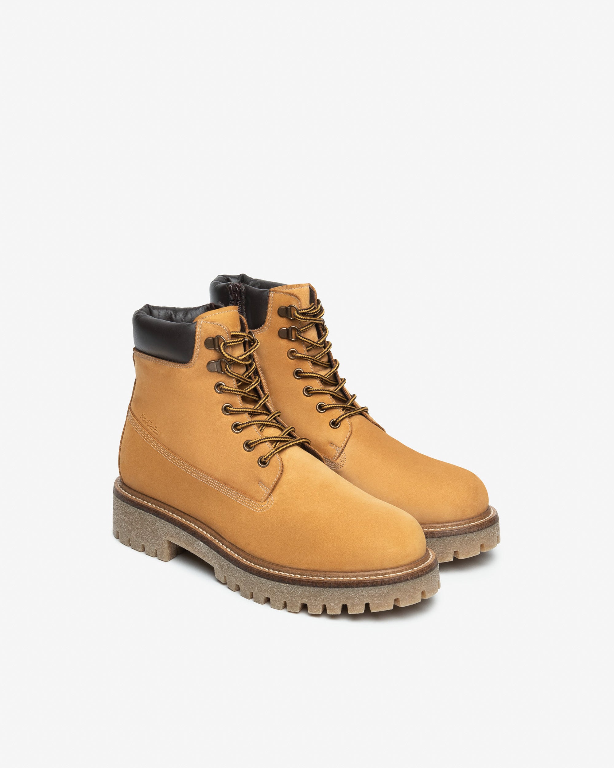 Nero Giardini Combat Boots bottes cuir homme