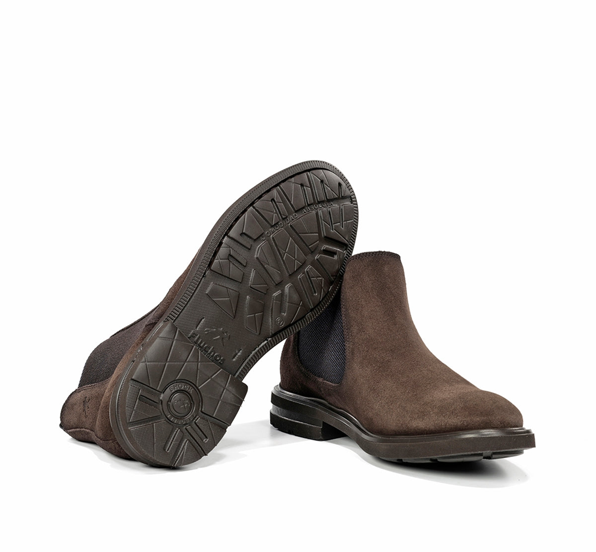 Fluchos Belgas F0770 Bottine Marron Cuir Homme