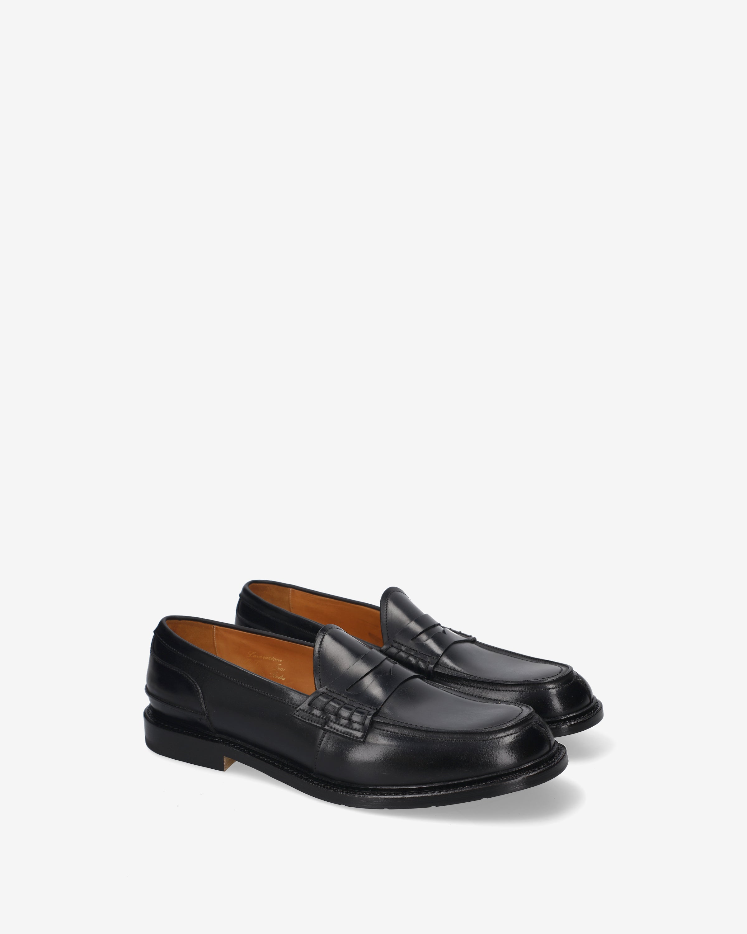 Premiata Cordovan mocassins cuir noir homme