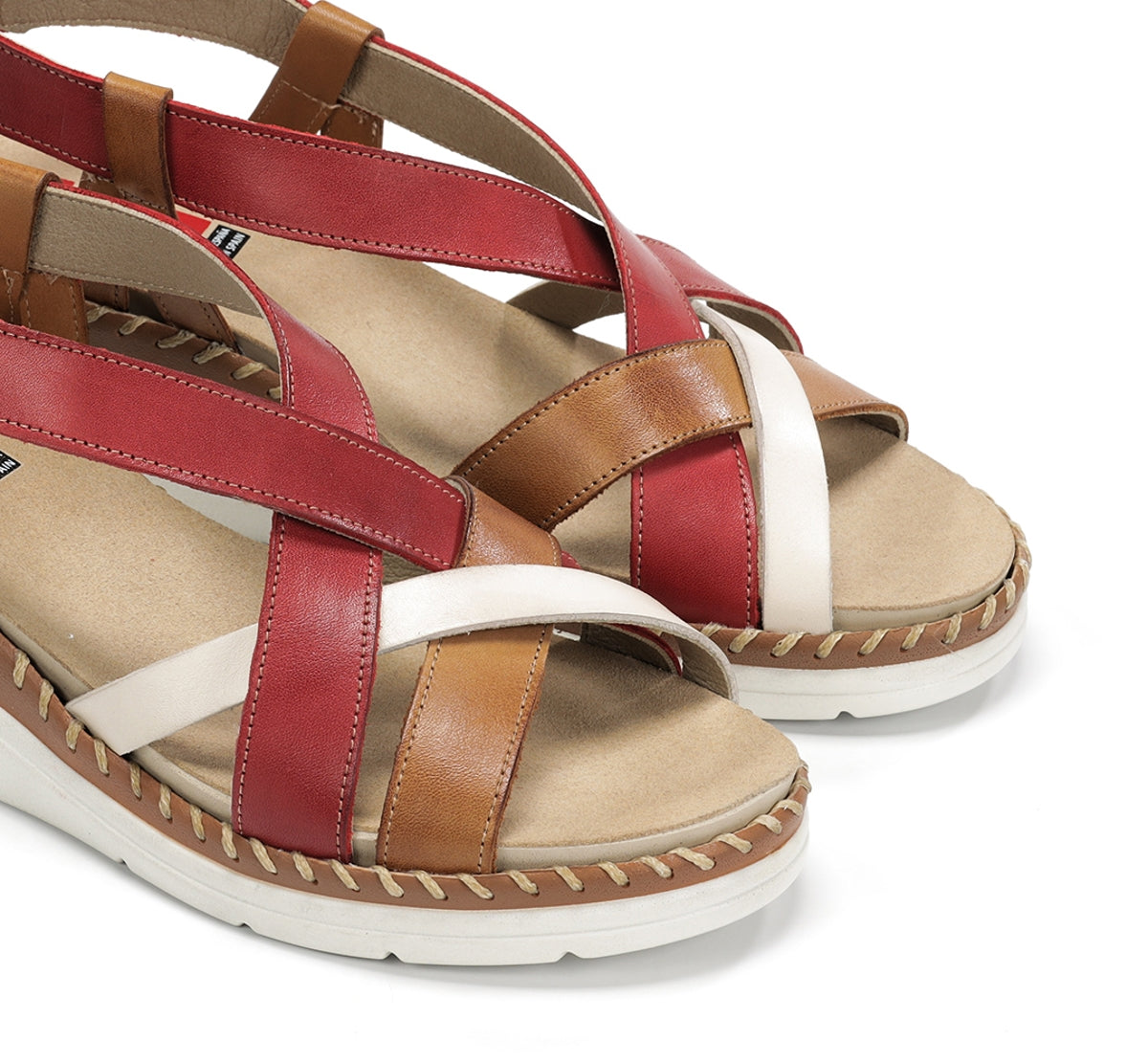 Fluchos Leza F2135 sandale rouge légère femme