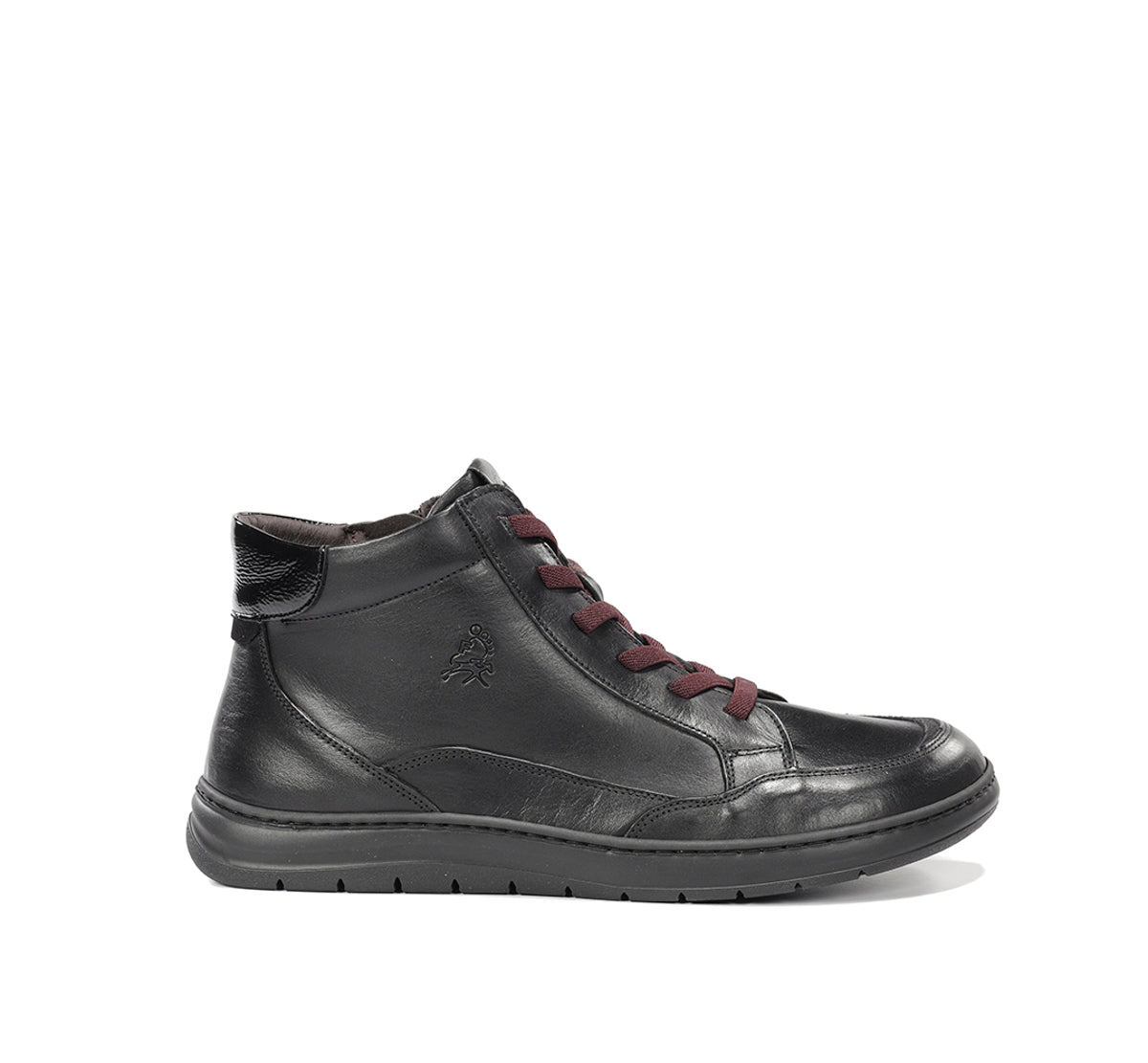 Fluchos Jungle F2553 Bottines Femme Noir Cuir