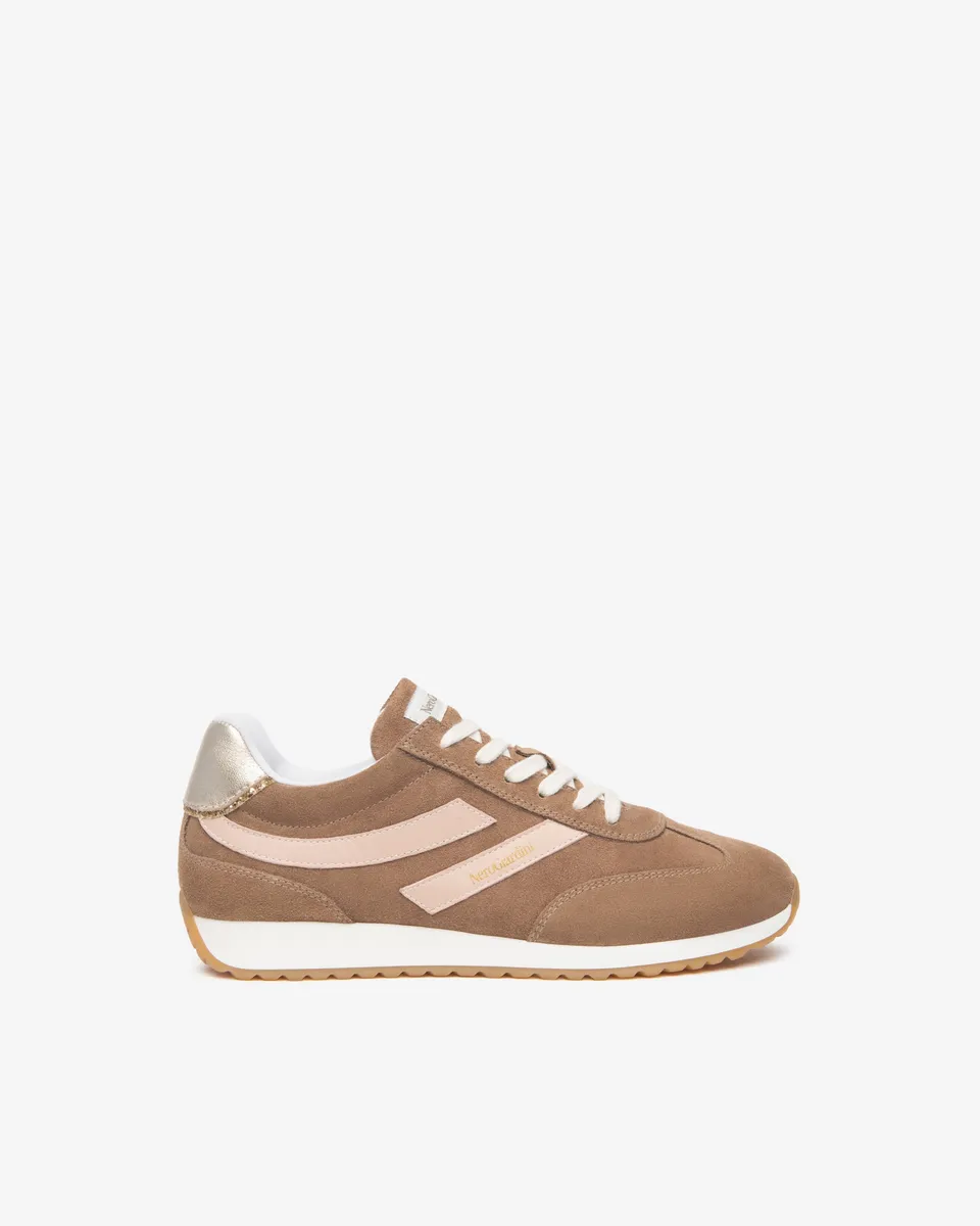 Nero Giardini Sneakers Baskets Daim Cuir Femme