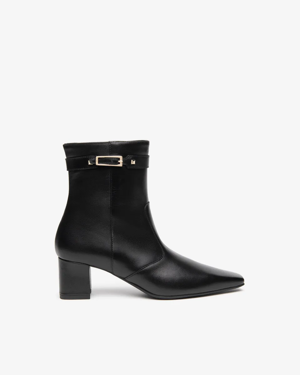 Nero Giardini Ankle Booties bottines cuir femme talon