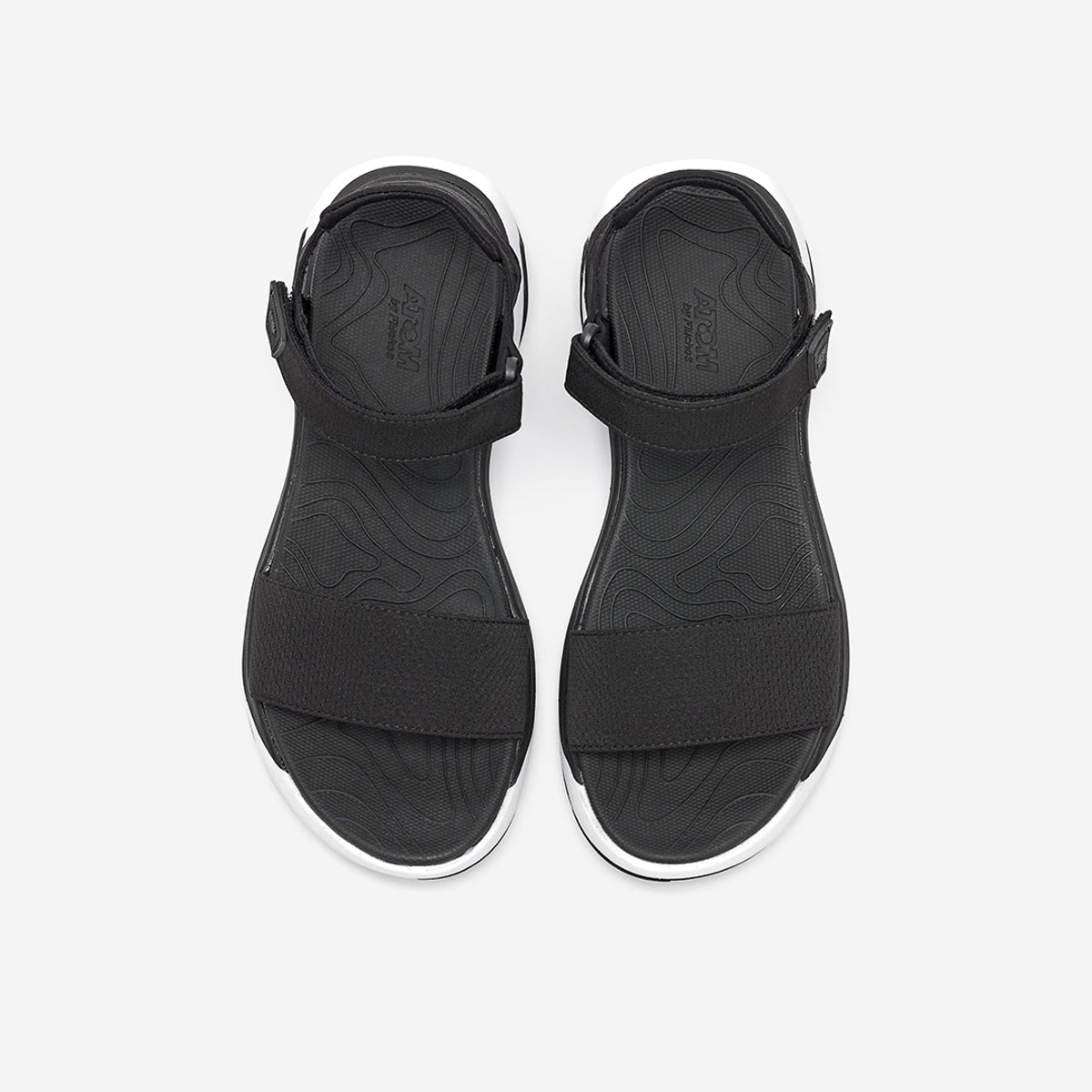 Atom Energy AT183 sandales noires sport femme