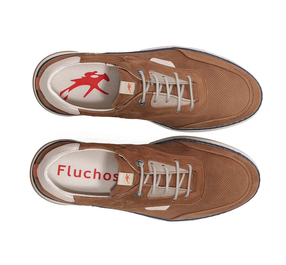 Fluchos Jeff F2210 chaussures homme marron cuir