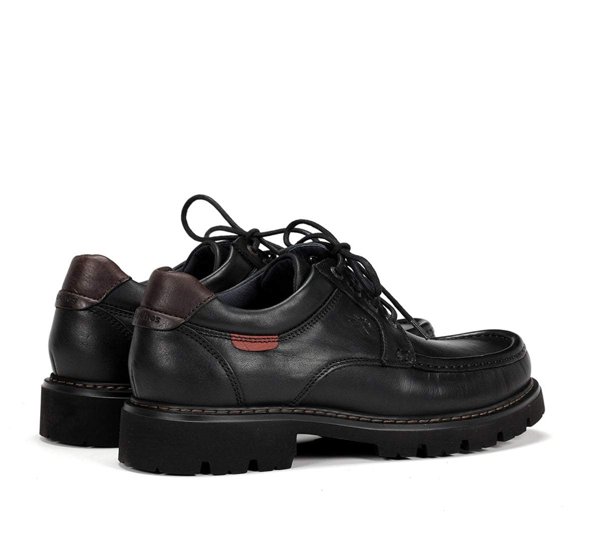 Fluchos Douglas F1320 Chaussure Noire Cuir Homme