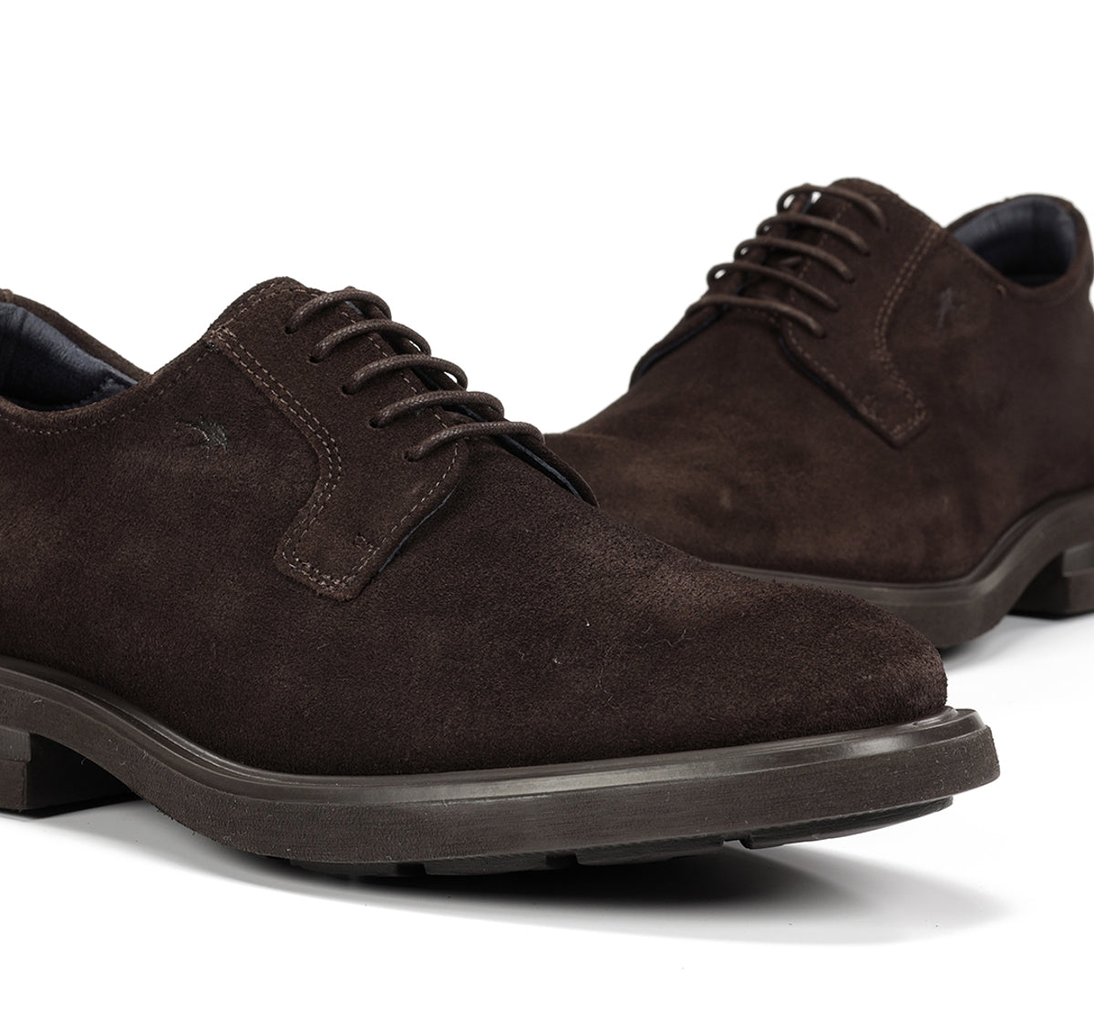 Fluchos Belgas F0631 derbies marron cuir homme légers