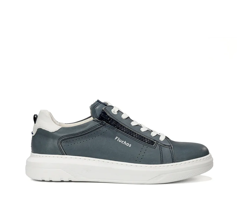 Fluchos Boston F1969 baskets homme bleu confort léger