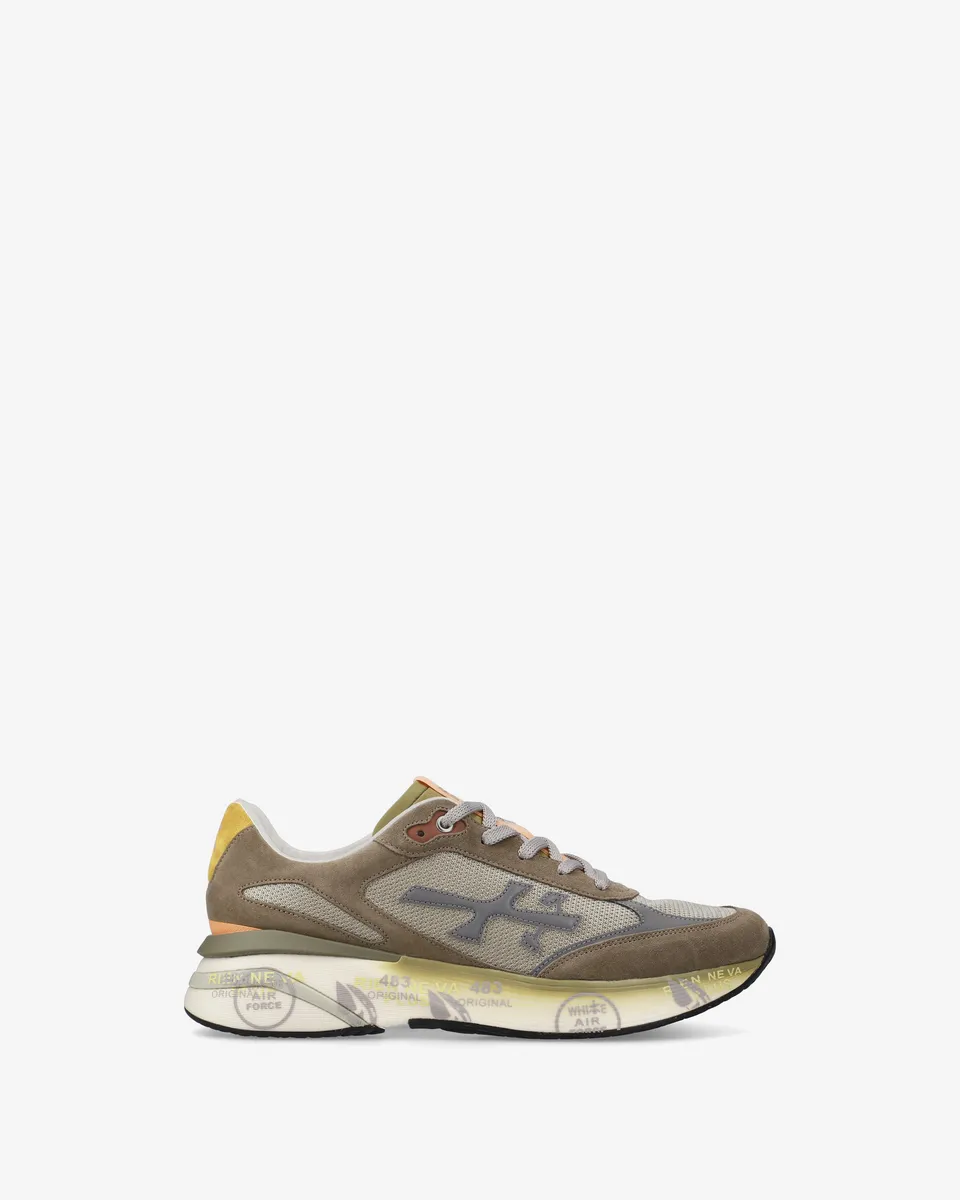 Premiata Moerun 7871 sneakers mesh gris homme