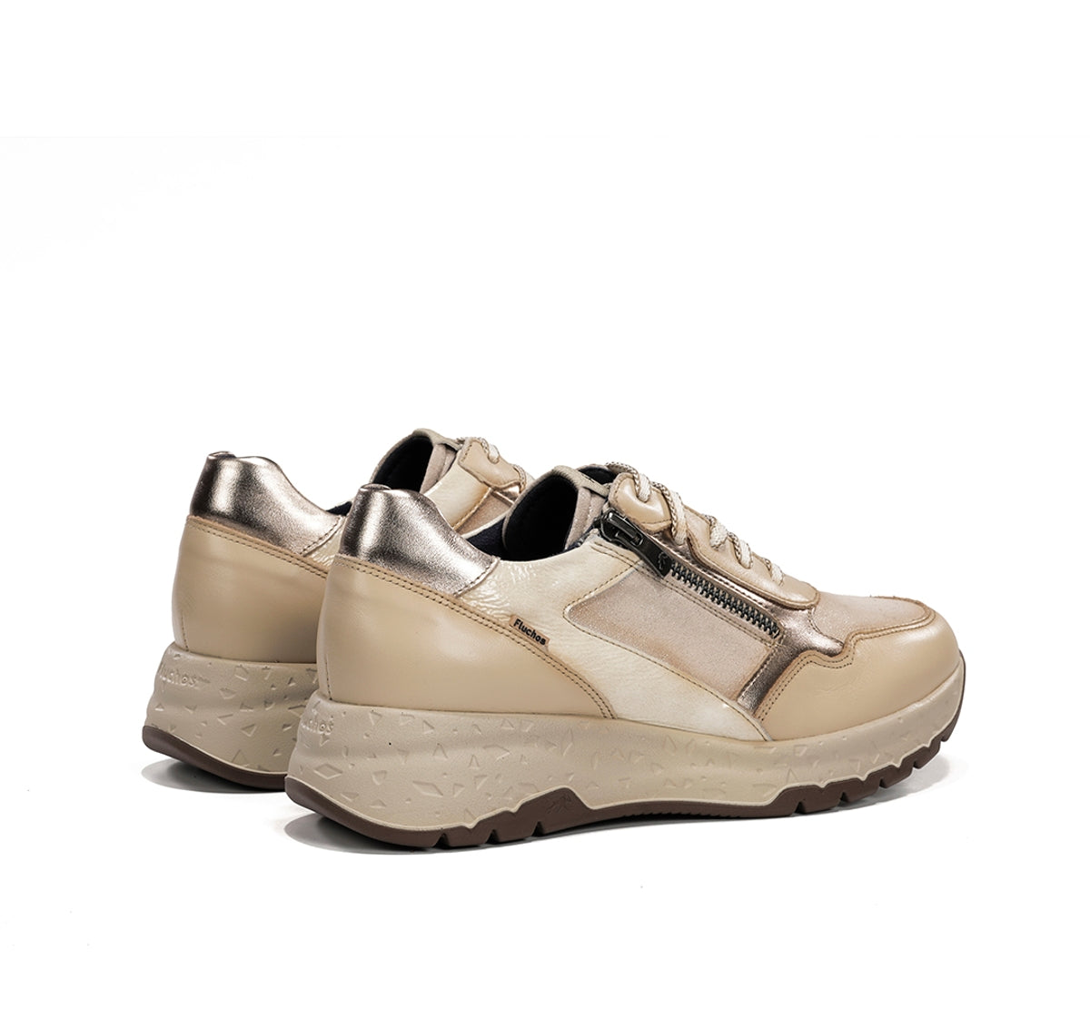 Fluchos Nexus F2308 Basket Blanche Cuir Femme