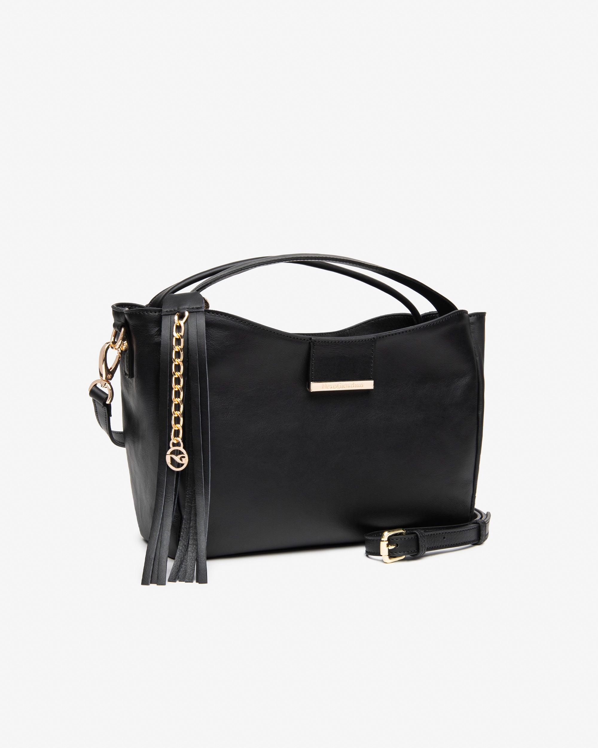 Nero Giardini Bags sac hobo cuir femme franges