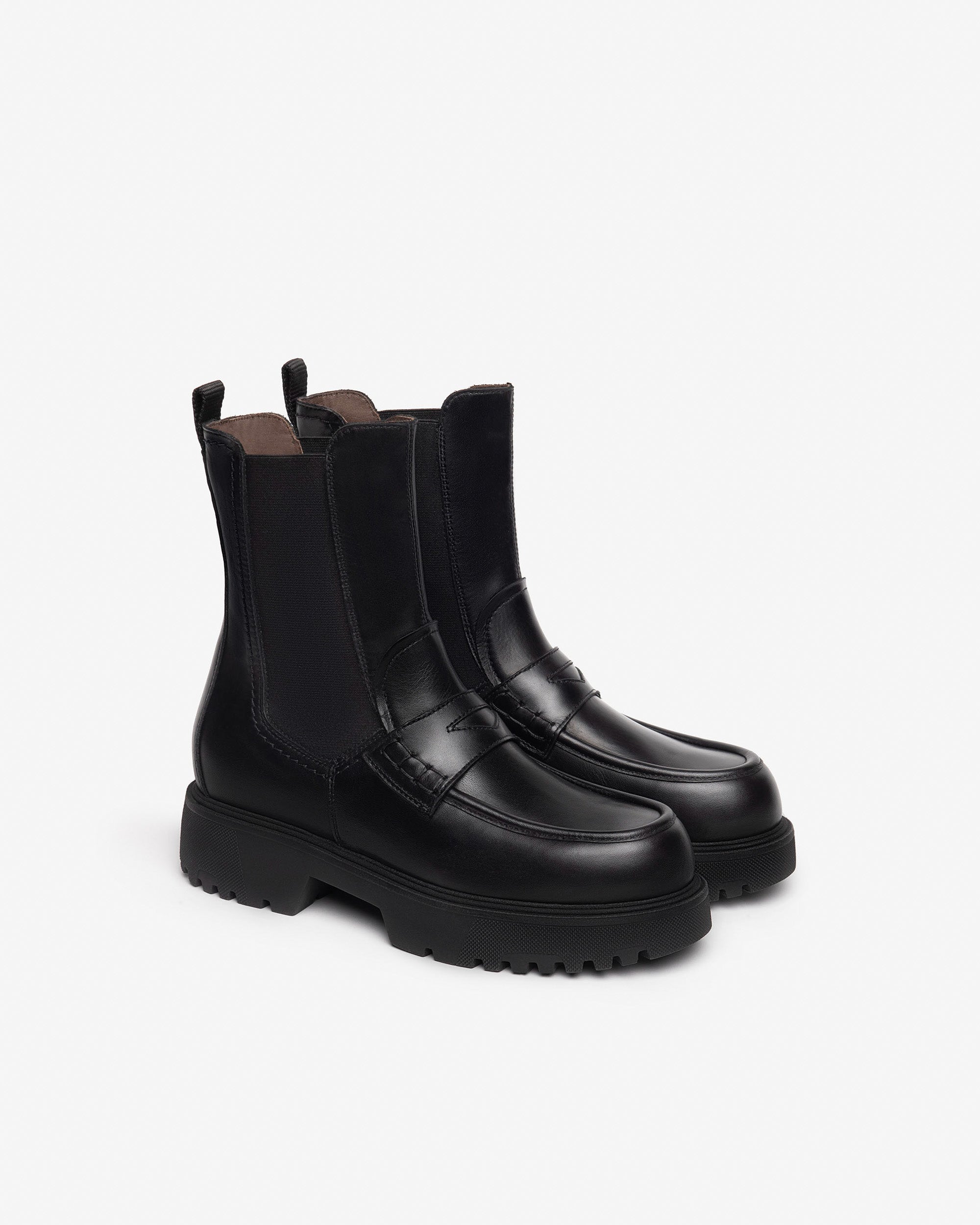 Nero Giardini Chelsea Boots bottines cuir femme 38 hiver