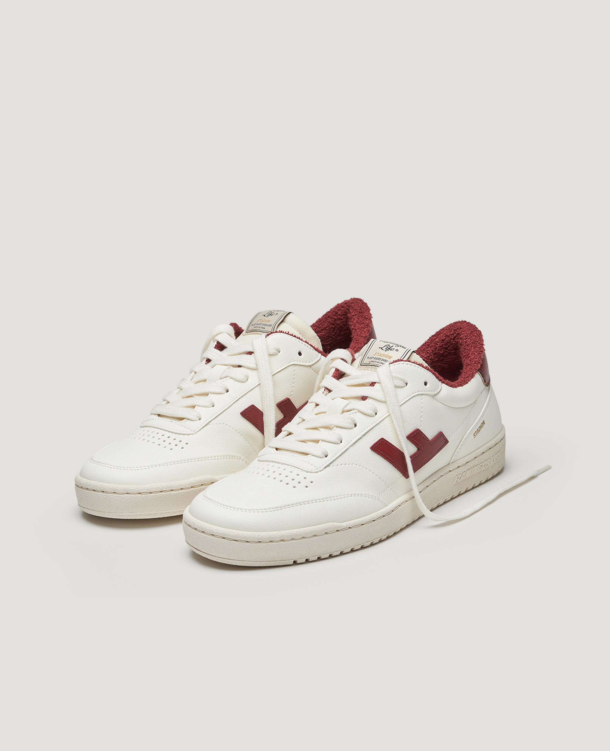 Flamingos Life Stadion sneakers berry cream bordeaux